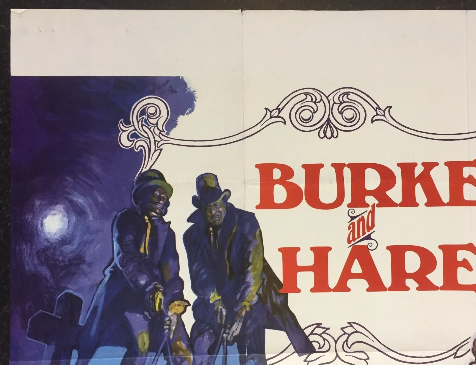 BURKE AND HARE & MORE DEAD THAN ALIVE (1972) D/Bill UK Quad Movie POSTER, изображение 5