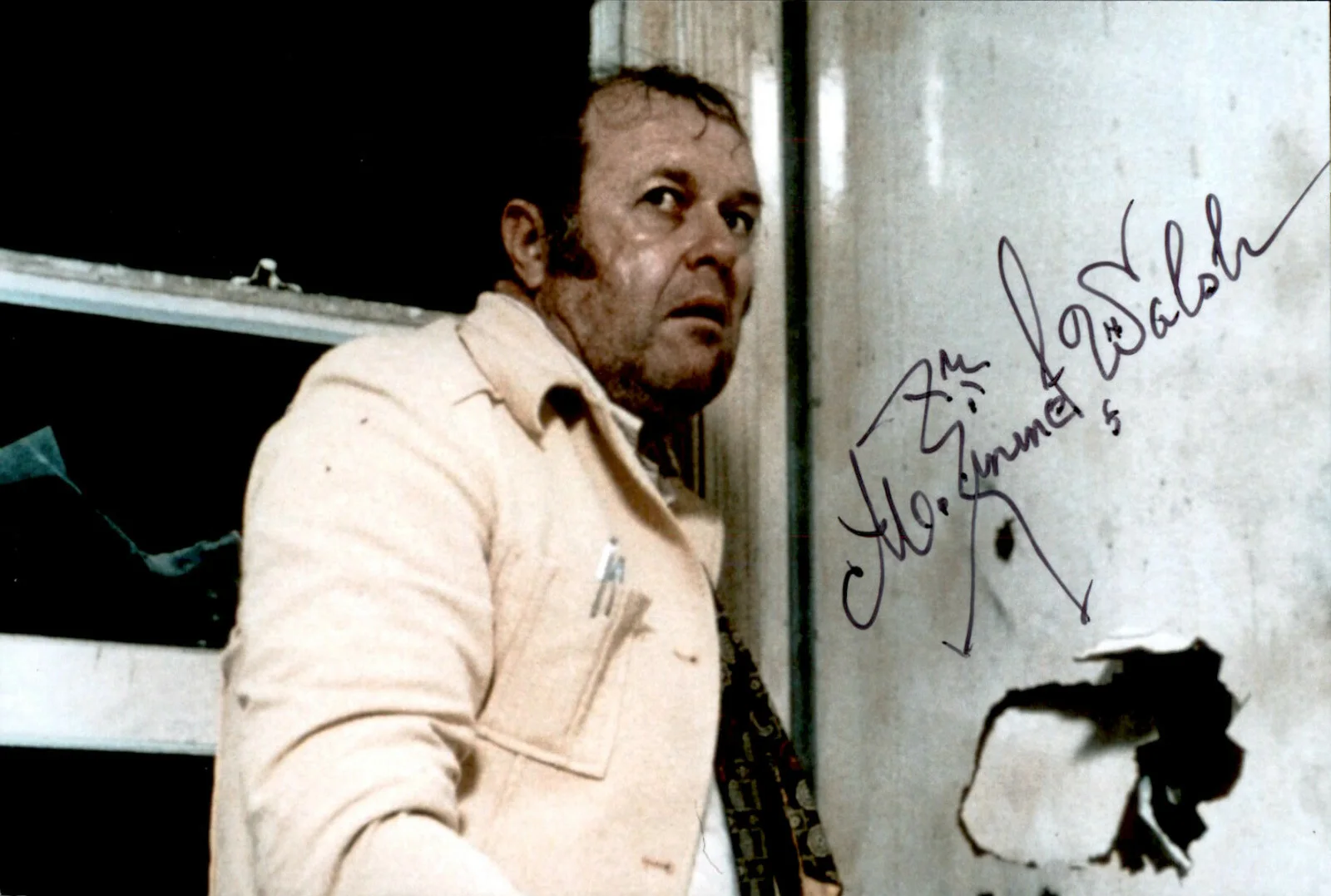 M. Emmet Walsh — M. Emmet Walsh Signed Autographed 4x6 Photo Blood Simple / Actor