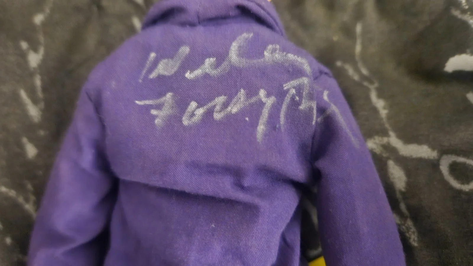 William Forsythe — William Forsythe Signed Dick Tracy Flat Top Figure W/Stand
