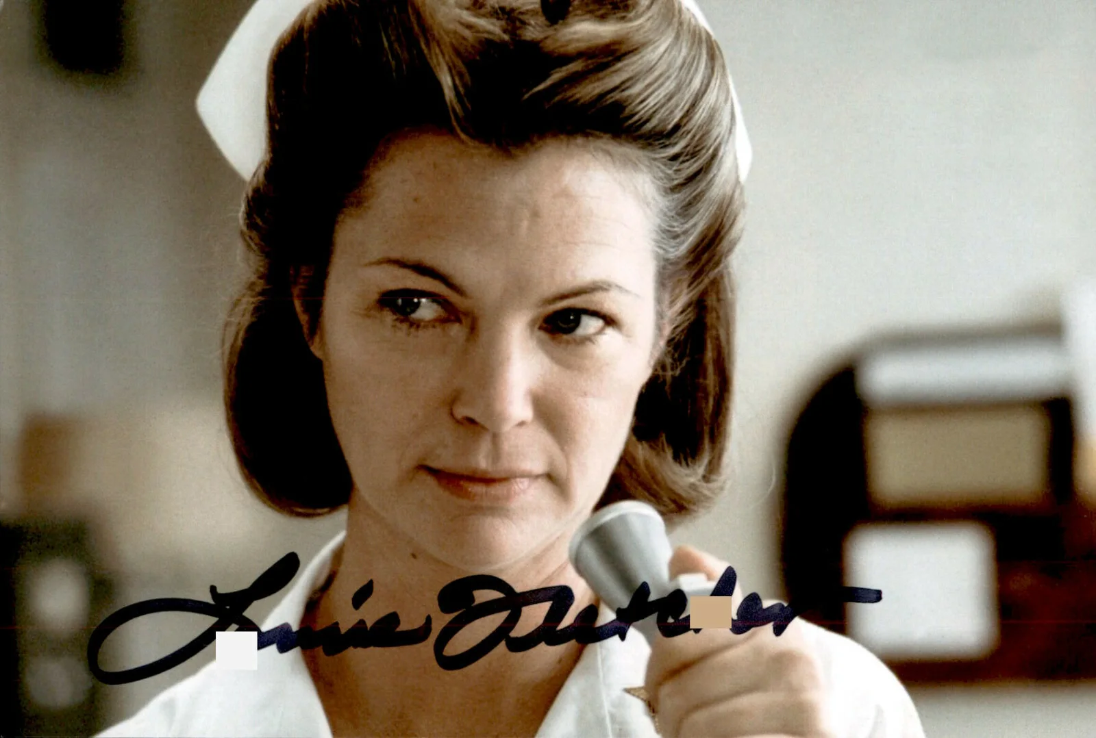 Louise Fletcher — Louise Fletcher Signed Autographed 4x6 Photo One Flew Over The Cuckoo's Nest