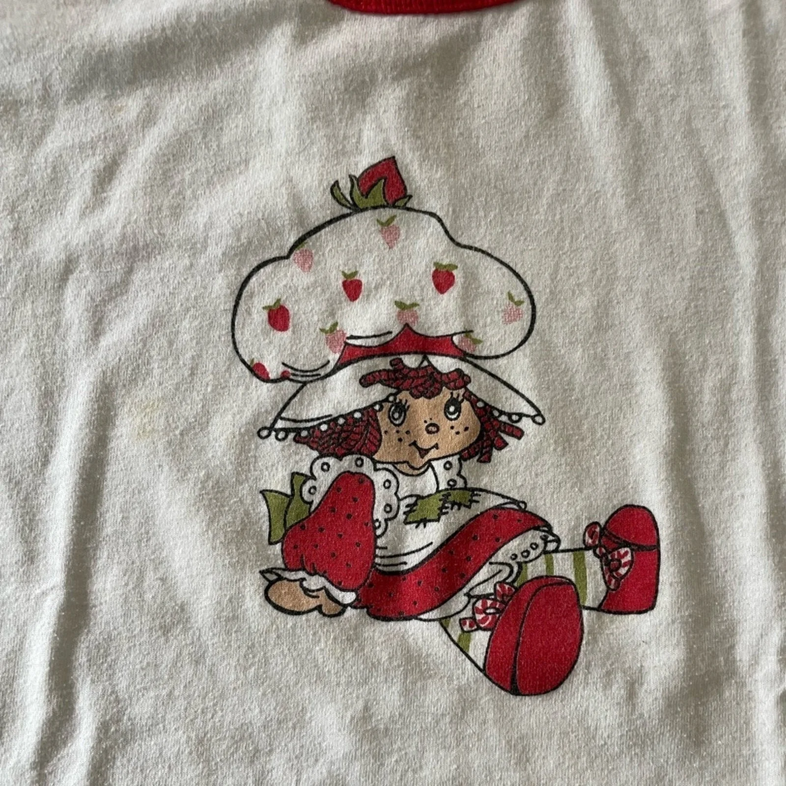 Veruca Salt Music Band Signed Autograph Strawberry Shortcake Shirt Genuine, image 4
