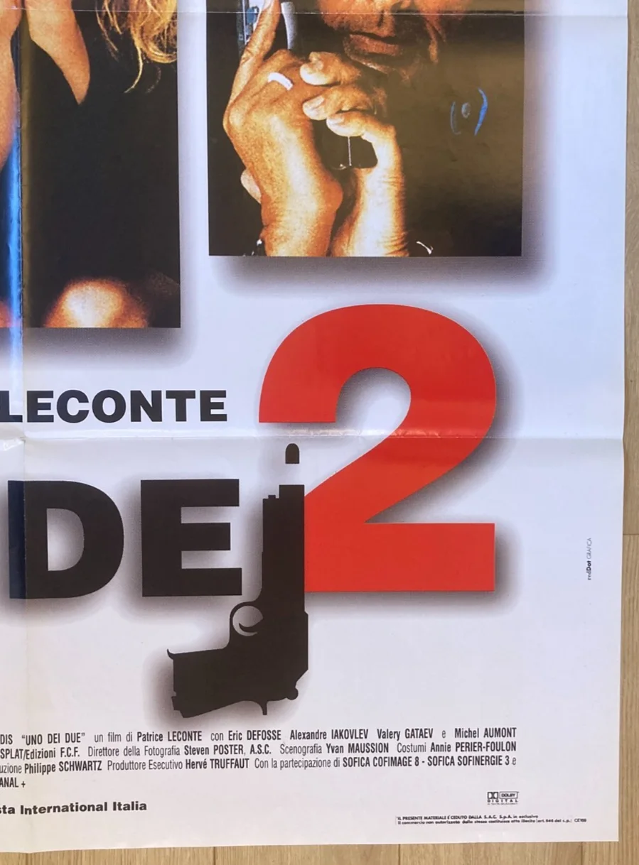 HALF A CHANCE 1998 Original Cinema ITALIAN 2 Fogli Movie POSTER 39x55in French, изображение 5