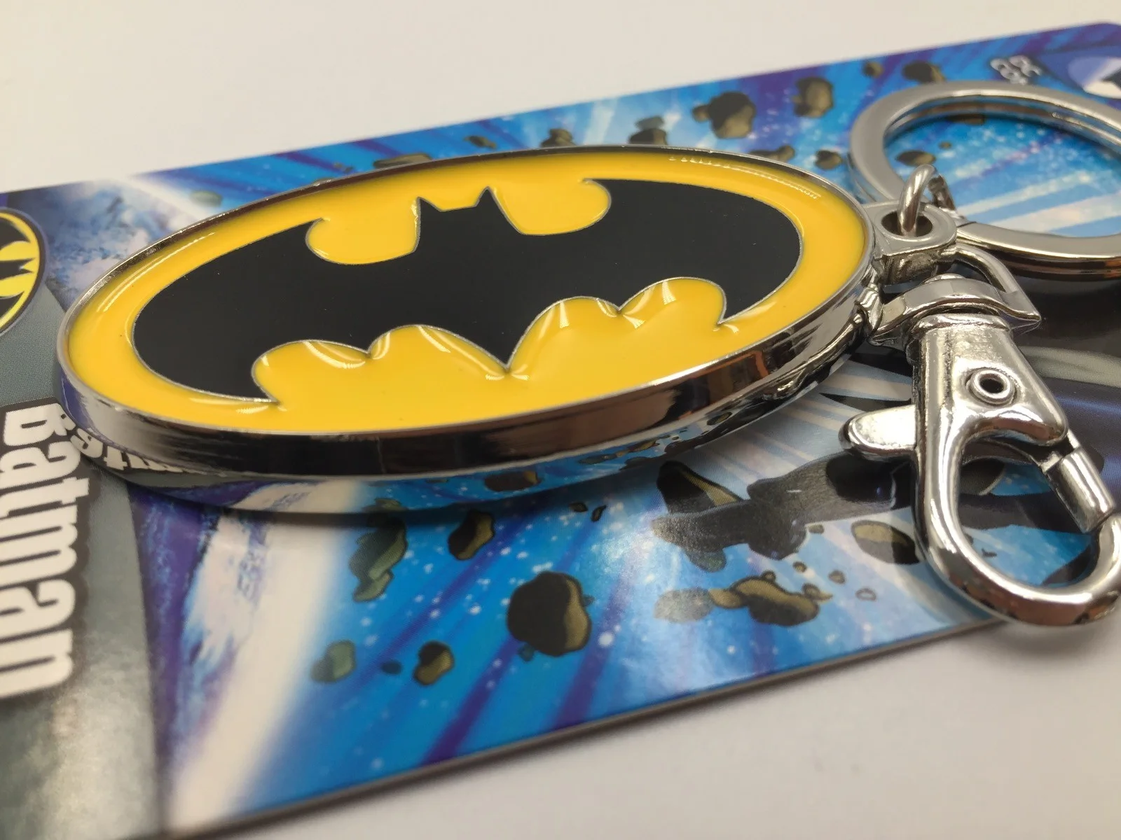Batman Logo Keyring • Dc Comics • Keychain • Officially Licensed • New, image 2