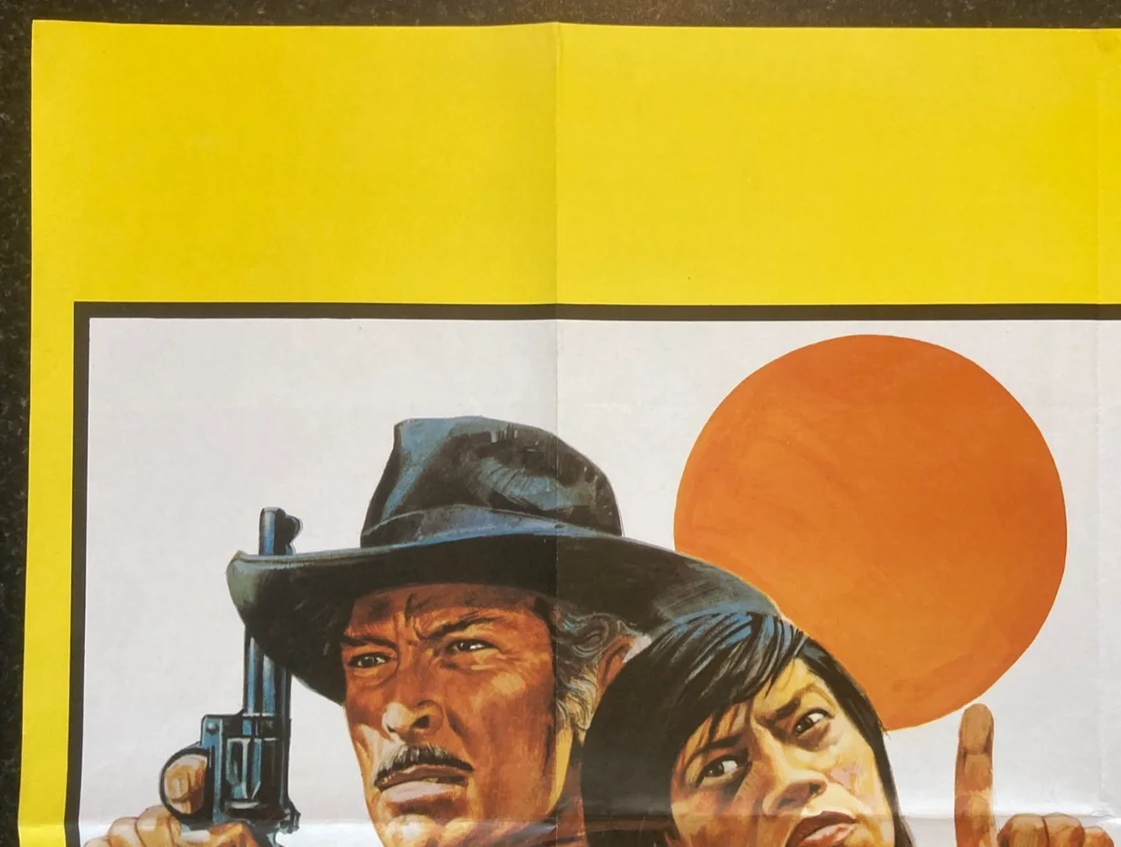 BLOOD MONEY 1974 Original Cinema UK Quad Movie POSTER Lee Van Cleef, изображение 5