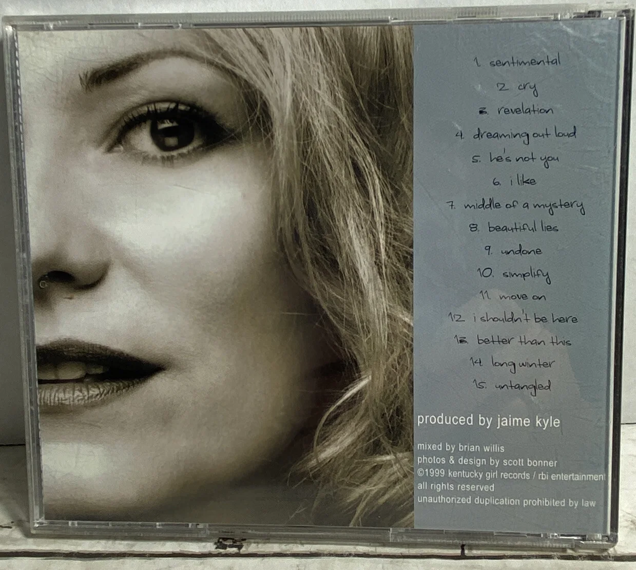 Jamie Kyle “untangled” CD Preowned Signed, изображение 3