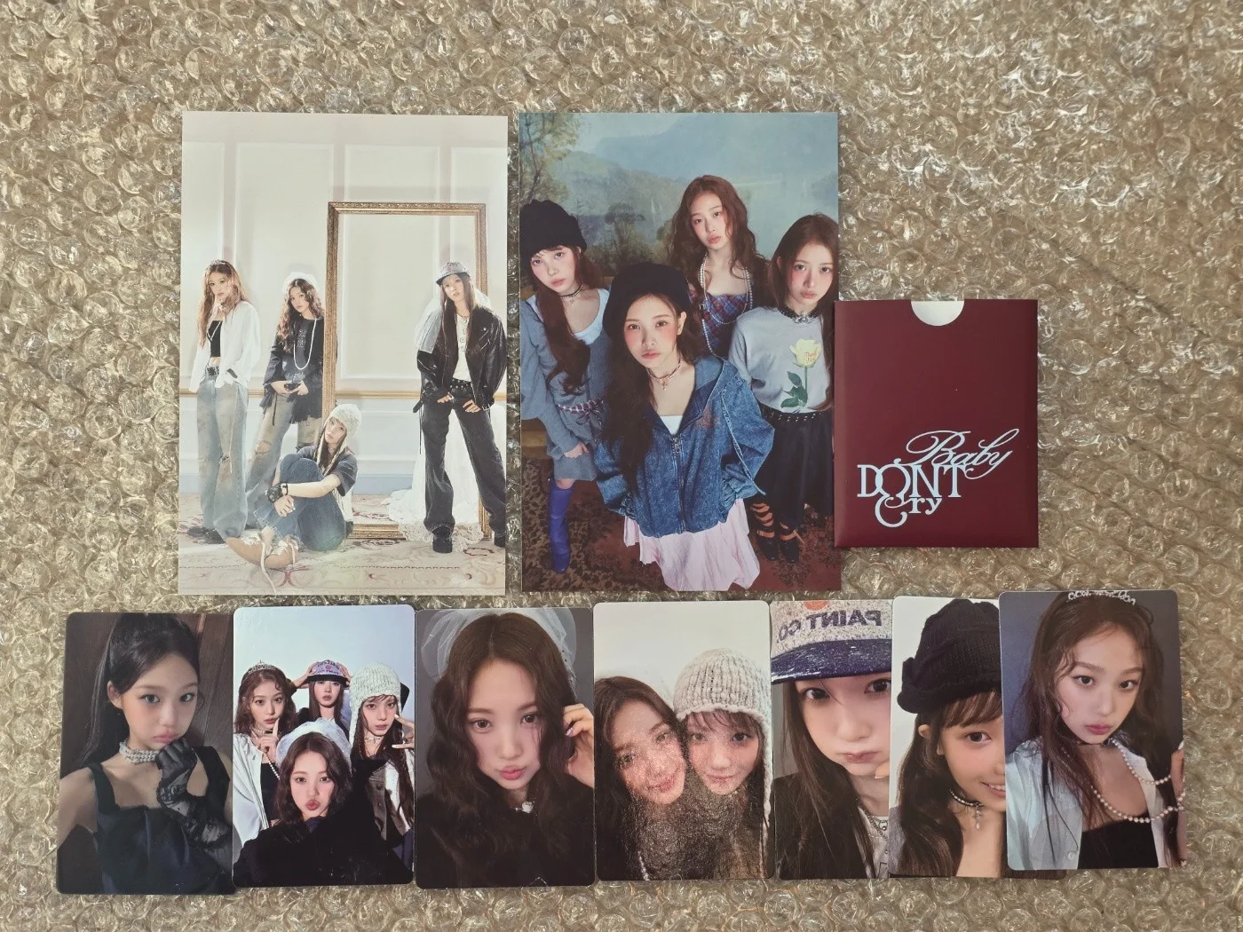 Baby DONT Cry The 1st Mini Album AFTER CRY Promo Album Autographed Hand Signed, изображение 5