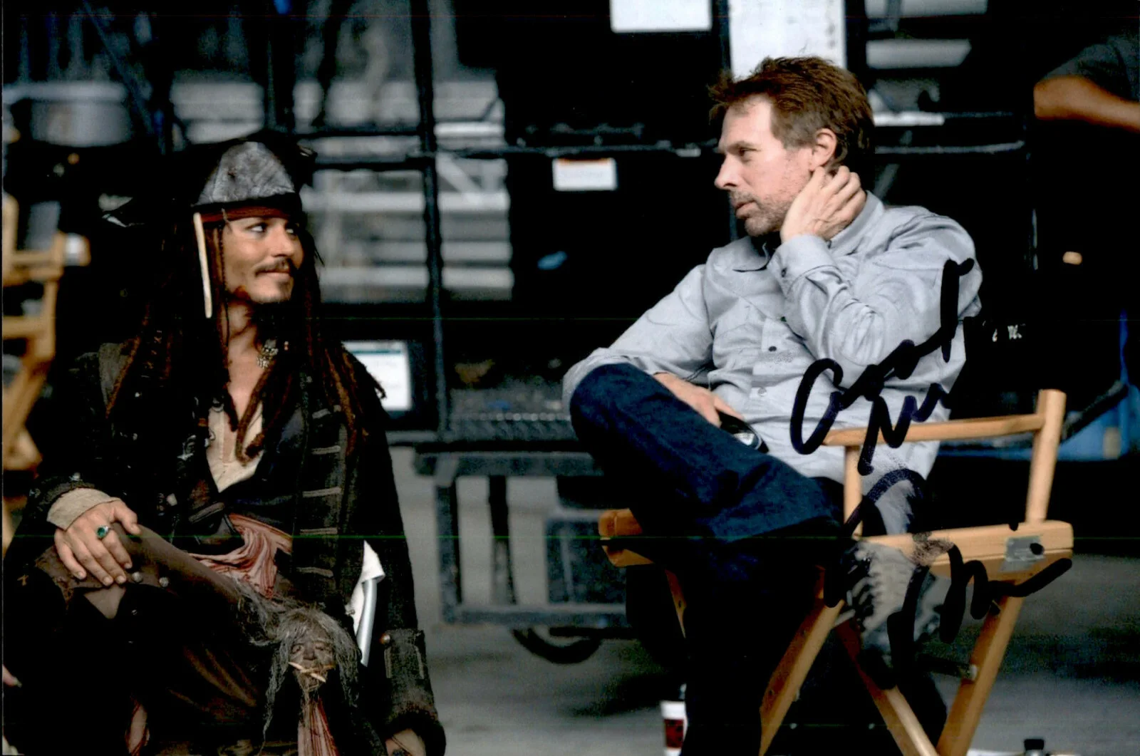 Jerry Bruckheimer — Jerry Bruckheimer Signed Autographed 4x6 Photo The Pirates Of The Caribbean #3