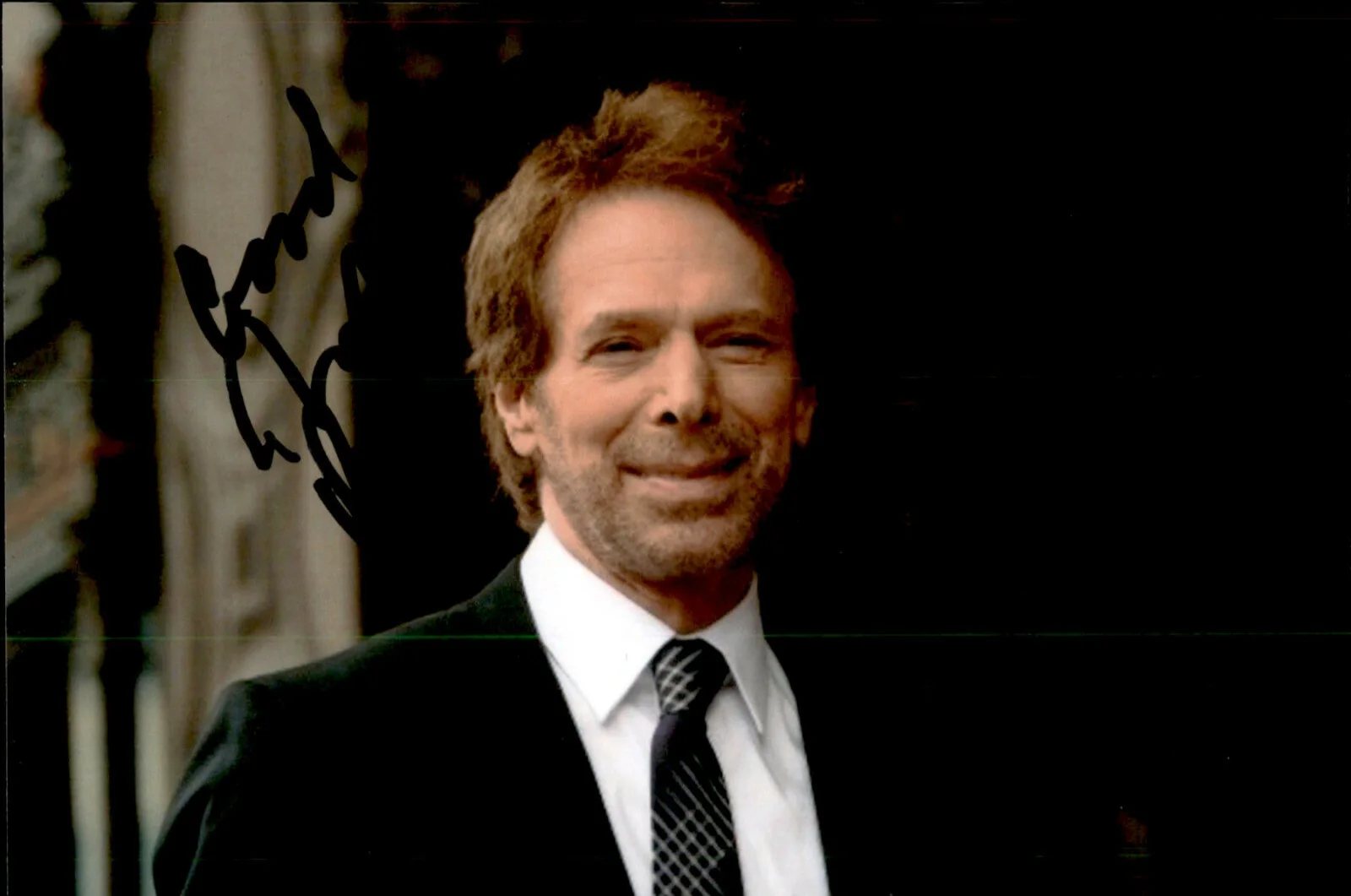 Jerry Bruckheimer — Jerry Bruckheimer Signed Autographed 4x6 Photo The Pirates Of The Caribbean