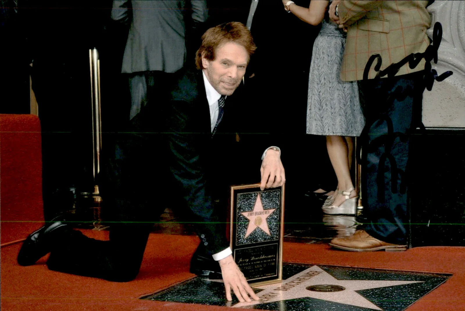 Jerry Bruckheimer — Jerry Bruckheimer Signed Autographed 4x6 Photo The Pirates Of The Caribbean #2