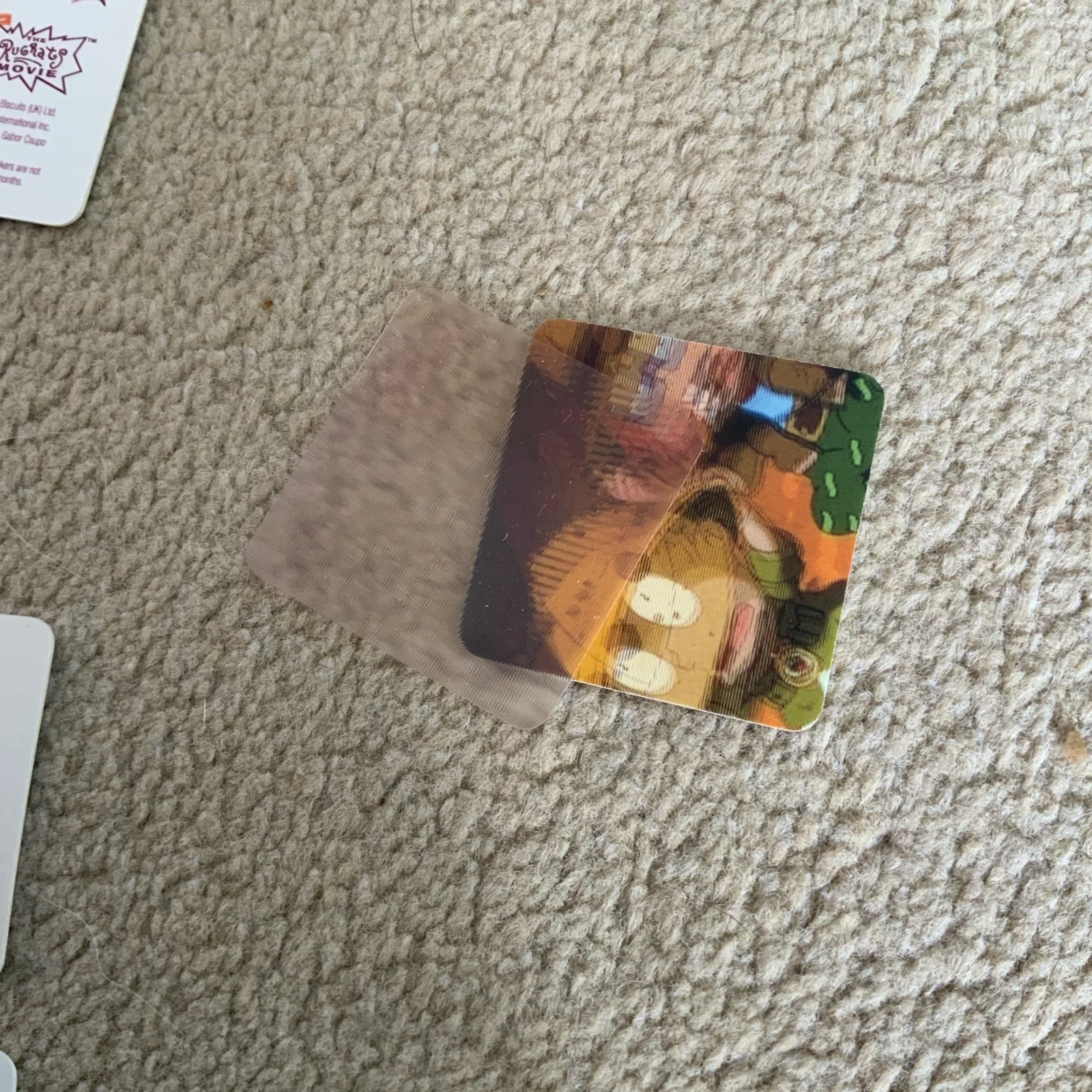 Set Of 18 Collectable Skips Rugrats Movie Lenticular Cards 1998, изображение 5