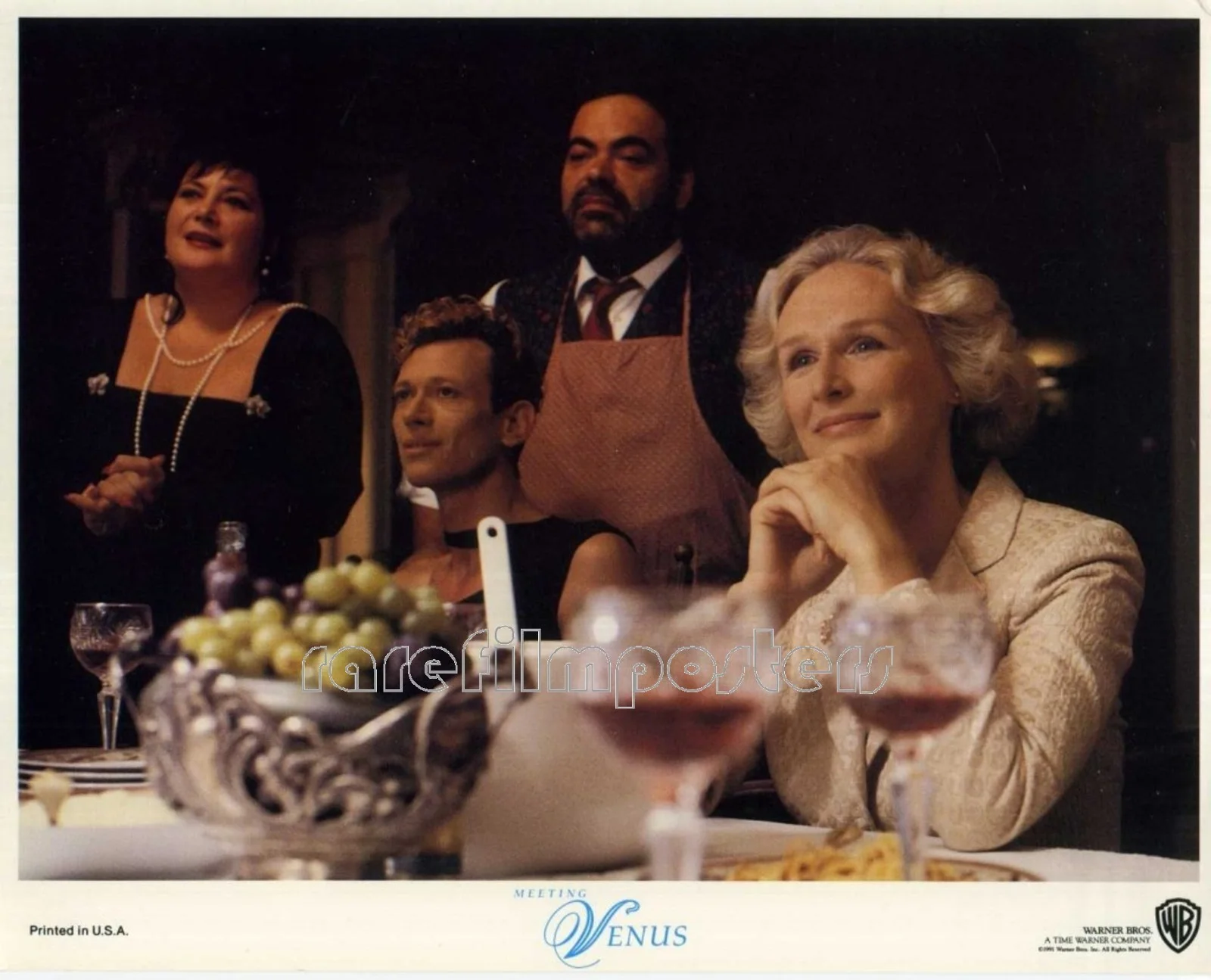 MEETING VENUS 1990 Glenn Close, François Delaive, Niels Arestrup 3 LOBBY CARDS, изображение 2