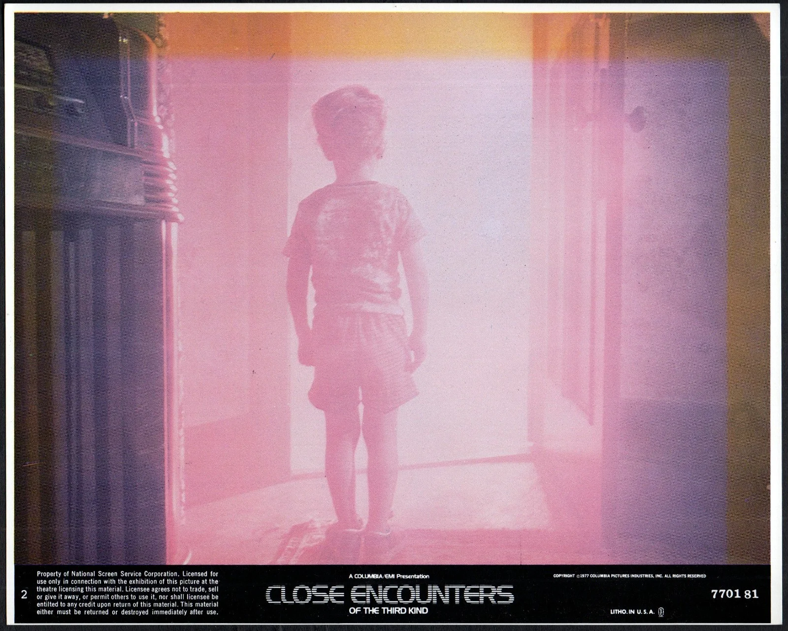CLOSE ENCOUNTERS OF THE THIRD KIND 1977 Richard Dreyfuss 10x8 LOBBY SET, изображение 3