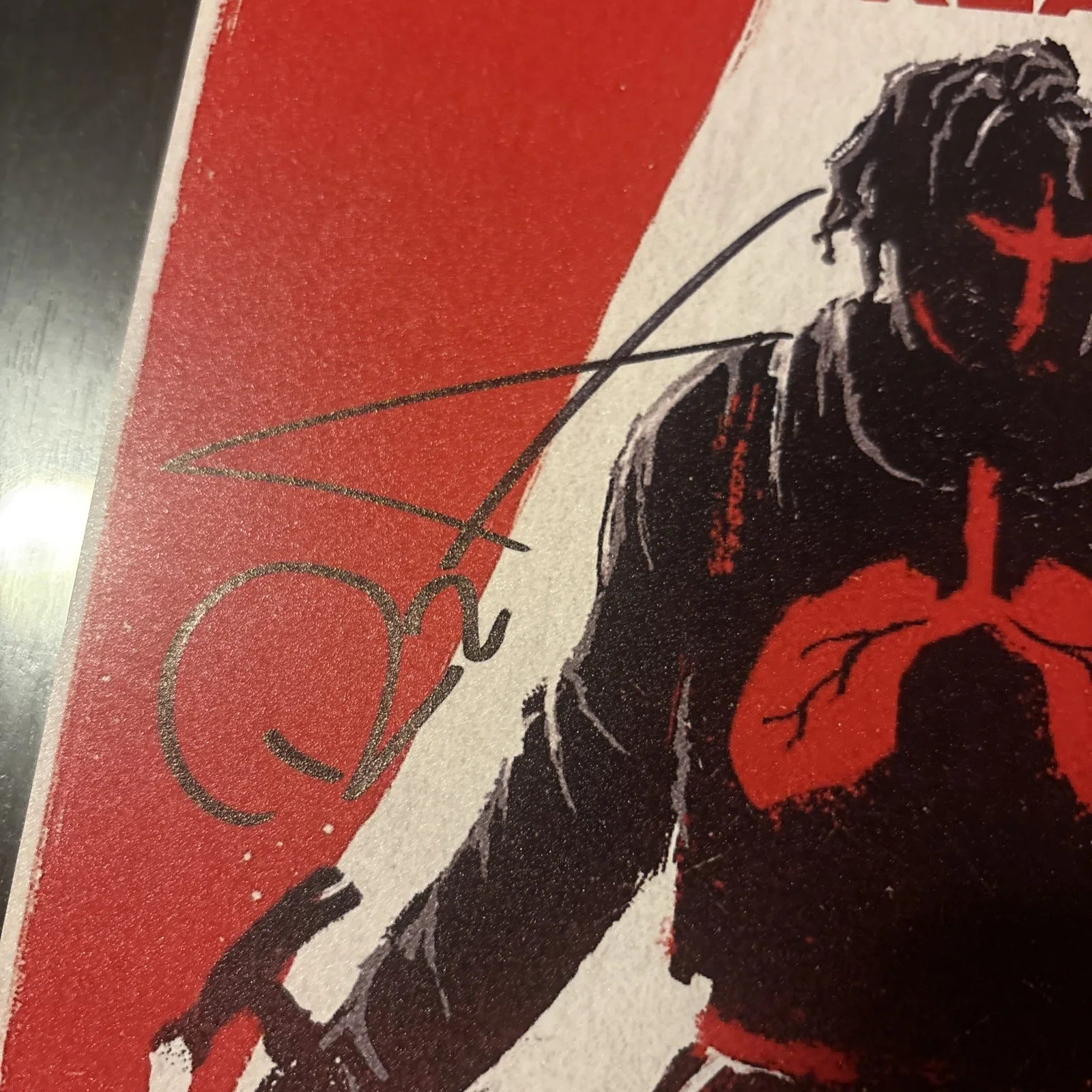 Rza Signed Poster 8.5x11 Los Angeles Premiere Cast Autograph, изображение 4