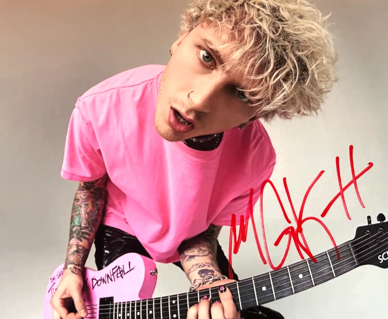 MGK: Machine Gun Kelly Signed 8x10" Authentic Original Autograph GENUINE w/COA, image 3