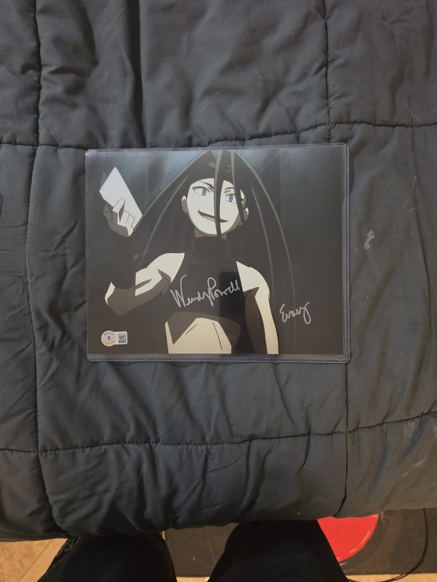 Wendy Powell — Wendy Powell Signed Envy Fullmetal Alchemist 8x10 Photo