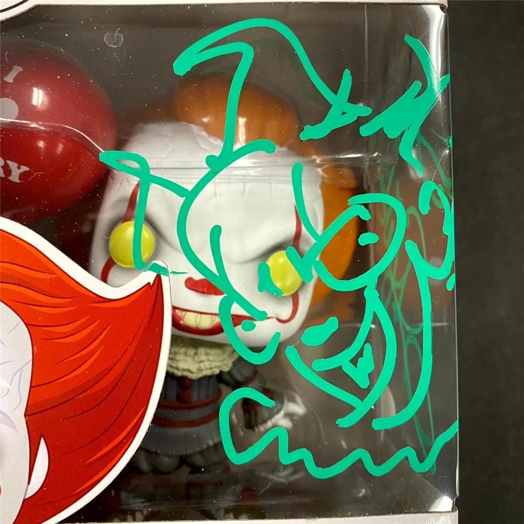 Andy Muschietti signed Pennywise Sketch Funko Pop! 790 autograph ~ JSA, изображение 2