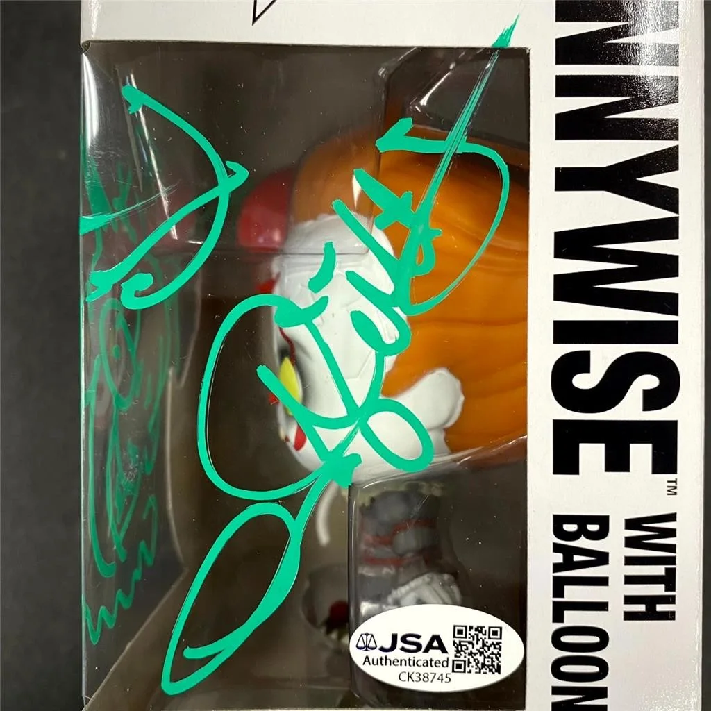 Andy Muschietti signed Pennywise Sketch Funko Pop! 790 autograph ~ JSA, изображение 4