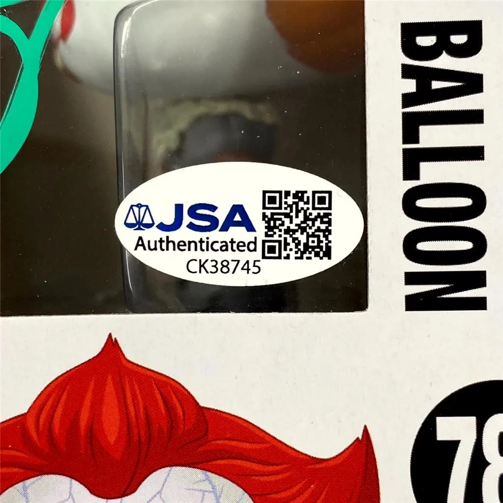 Andy Muschietti signed Pennywise Sketch Funko Pop! 790 autograph ~ JSA, изображение 5
