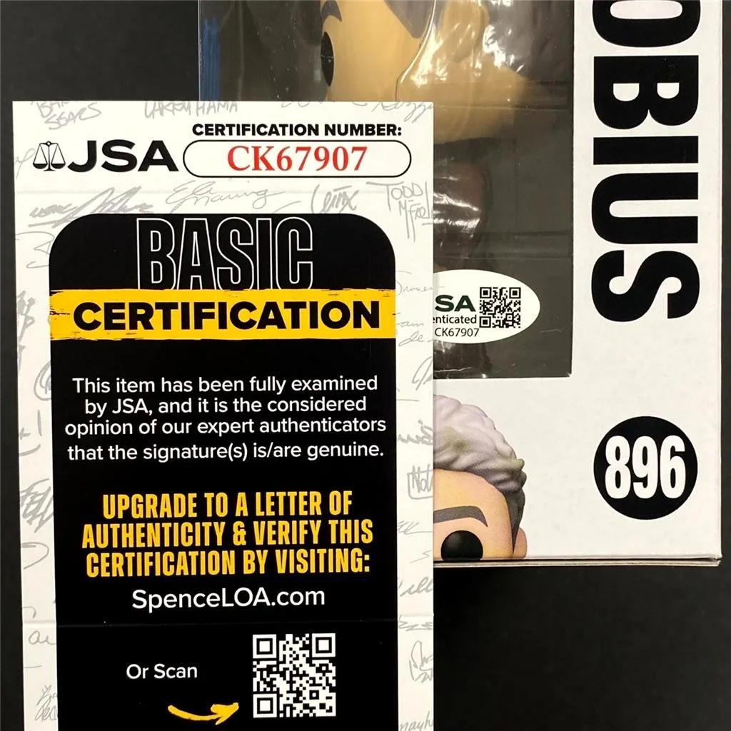 Owen Wilson signed Marvel Loki Mobius Funko Pop! 896 figure autograph (A) ~ JSA, image 5