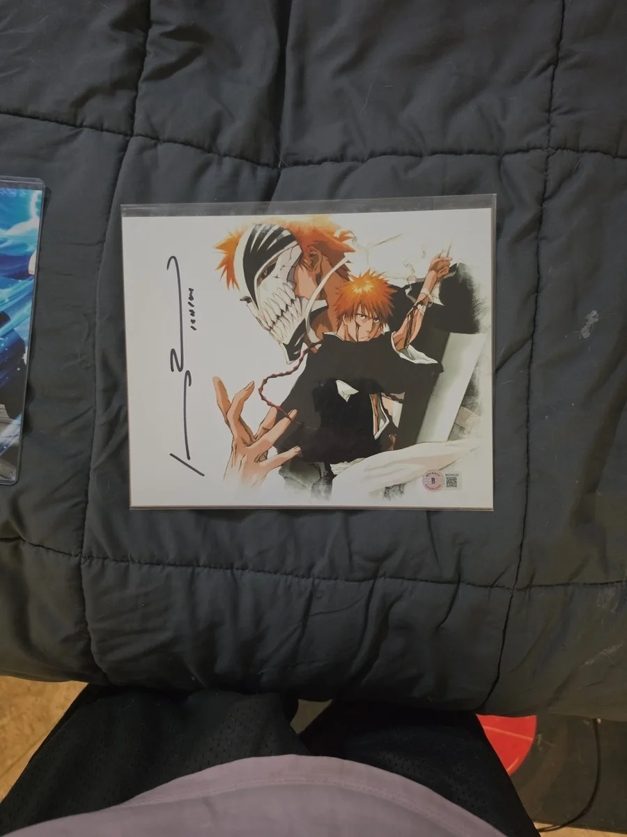 Johnny Yong Bosch — Johnny Yong Bosch Signed Bleach Ichigo Kurosaki 8x10 Photo