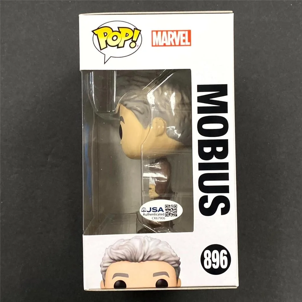 Owen Wilson signed Marvel Loki Mobius Funko Pop! 896 figure autograph (B) ~ JSA, image 3