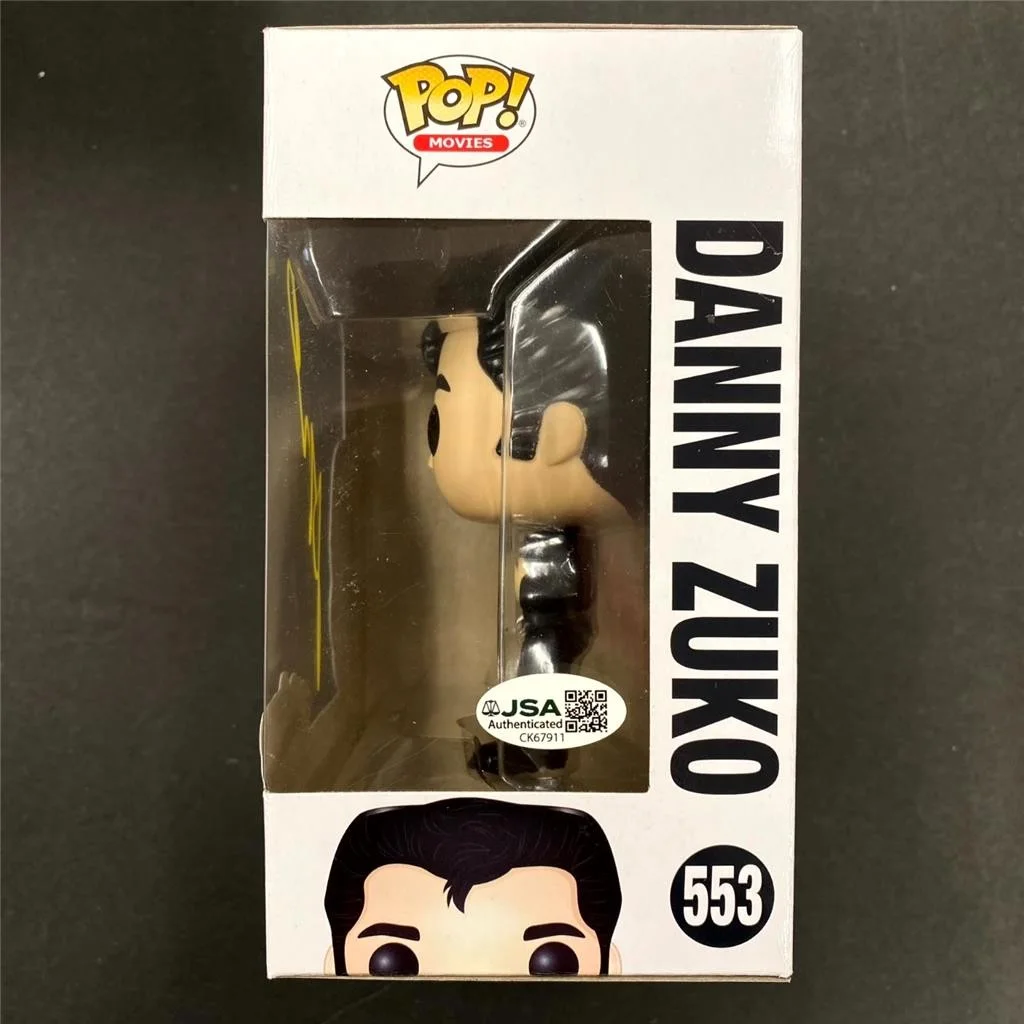 John Travolta signed Grease Danny Zuko Funko Pop! 553 autograph (A) ~ JSA, изображение 3