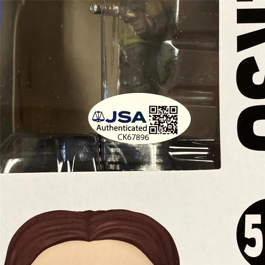Felicity Jones signed Jyn Erso Funko Pop! 555 Star Wars autograph (A) ~ JSA, изображение 4