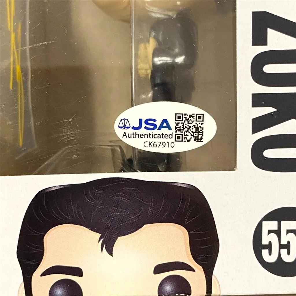 John Travolta signed Grease Danny Zuko Funko Pop! 553 autograph (B) ~ JSA, image 4