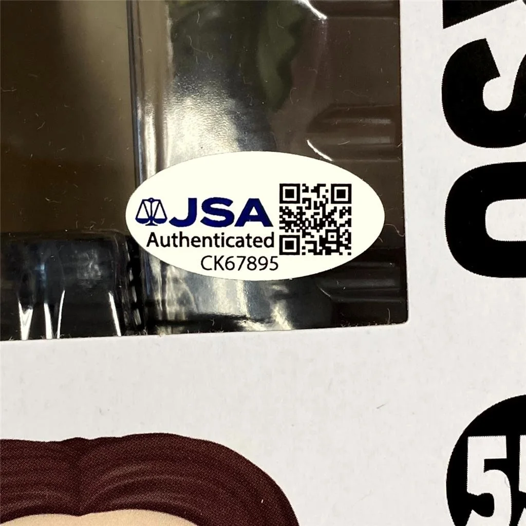 Felicity Jones signed Jyn Erso Funko Pop! 555 Star Wars autograph (B) ~ JSA, изображение 4