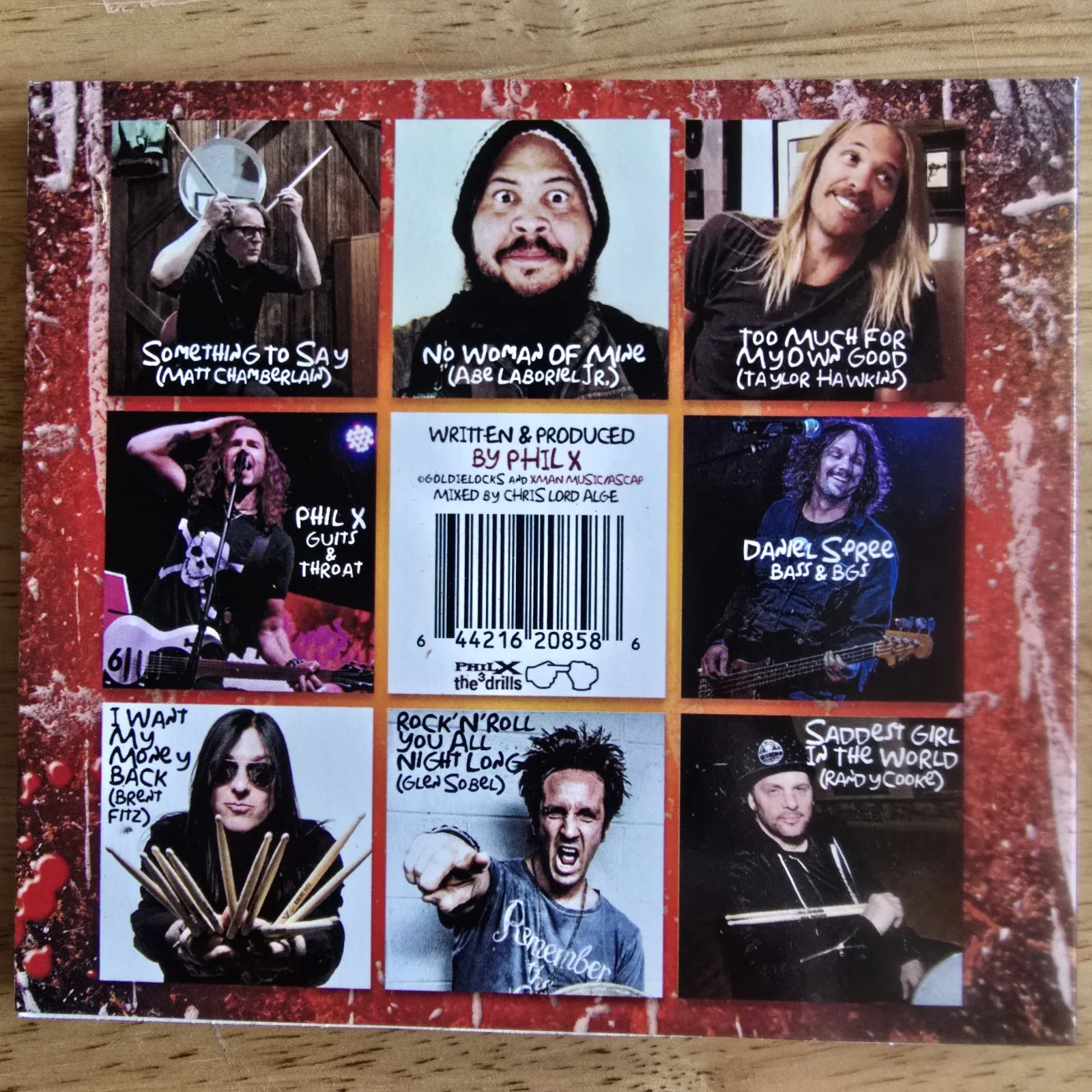 Phil X & The Drills Stupid Good Lookings Vol. 1 Autographed CD & Booklet, изображение 2