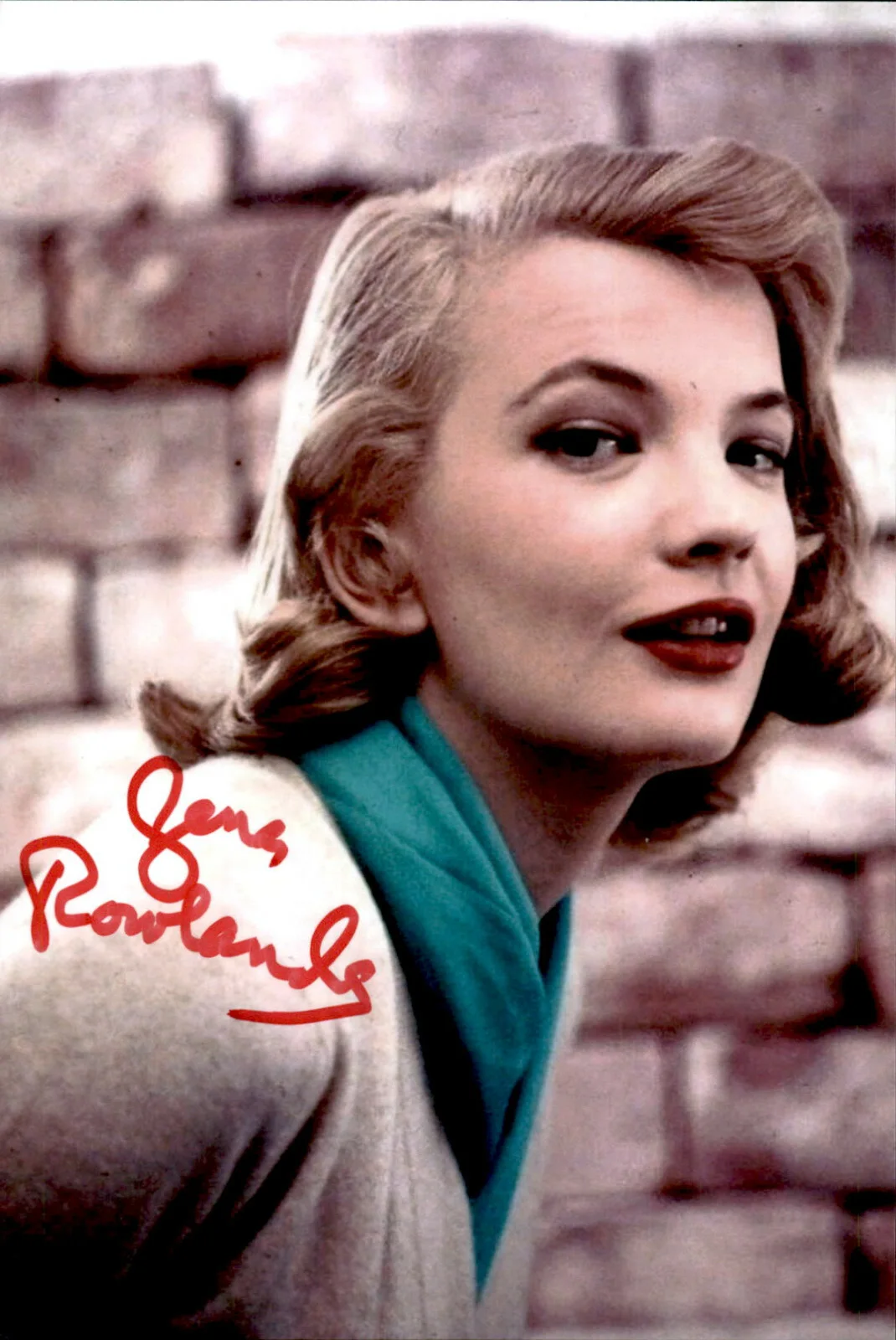 Gena Rowlands — Gena Rowlands Signed Autographed 4x6 Photo Actress / The Notebook / Gloria #4