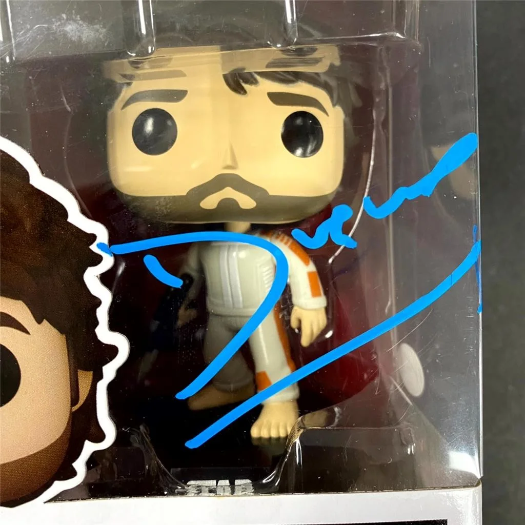 Diego Luna signed Cassian Andor Funko Pop! 759 Star Wars autograph ~ JSA, изображение 2