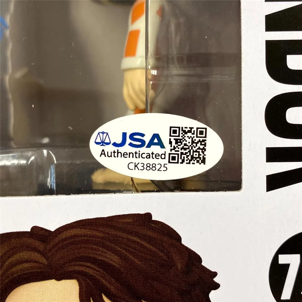 Diego Luna signed Cassian Andor Funko Pop! 759 Star Wars autograph ~ JSA, изображение 4