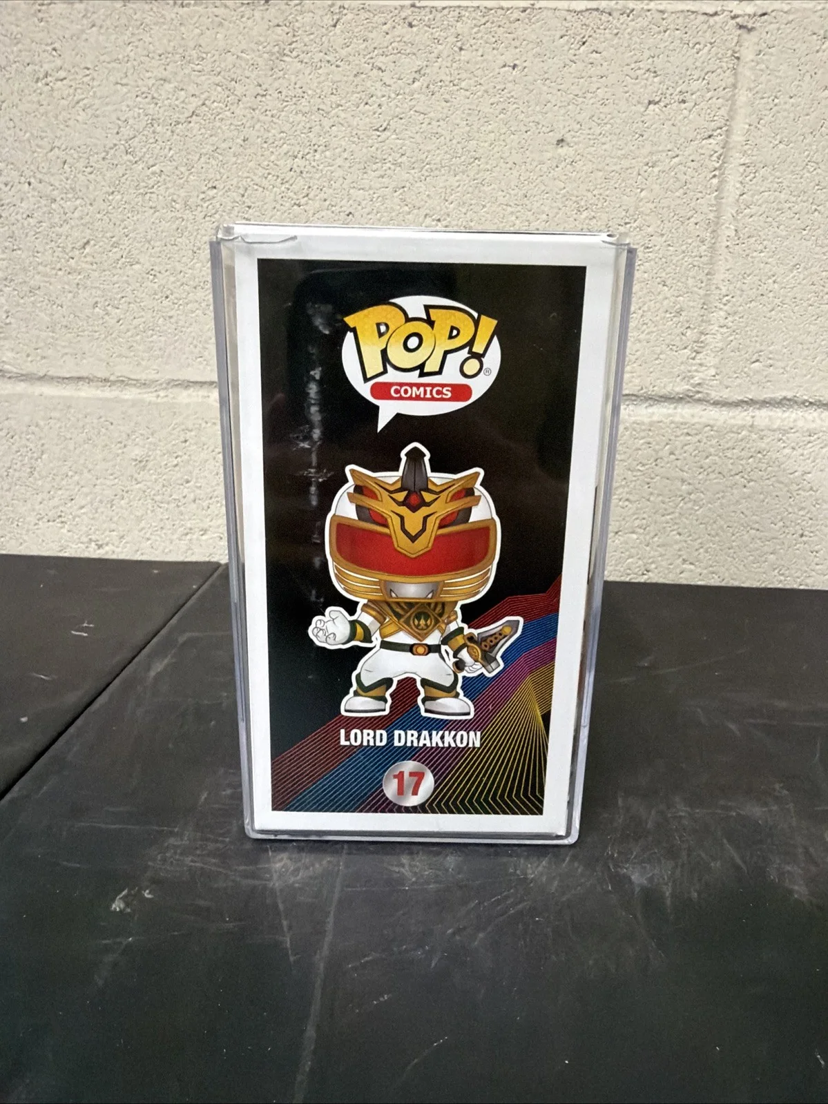 Funko Pop Jason David Frank Signed Autographed Lord Drakkon Power RangersCOA JSA, image 2