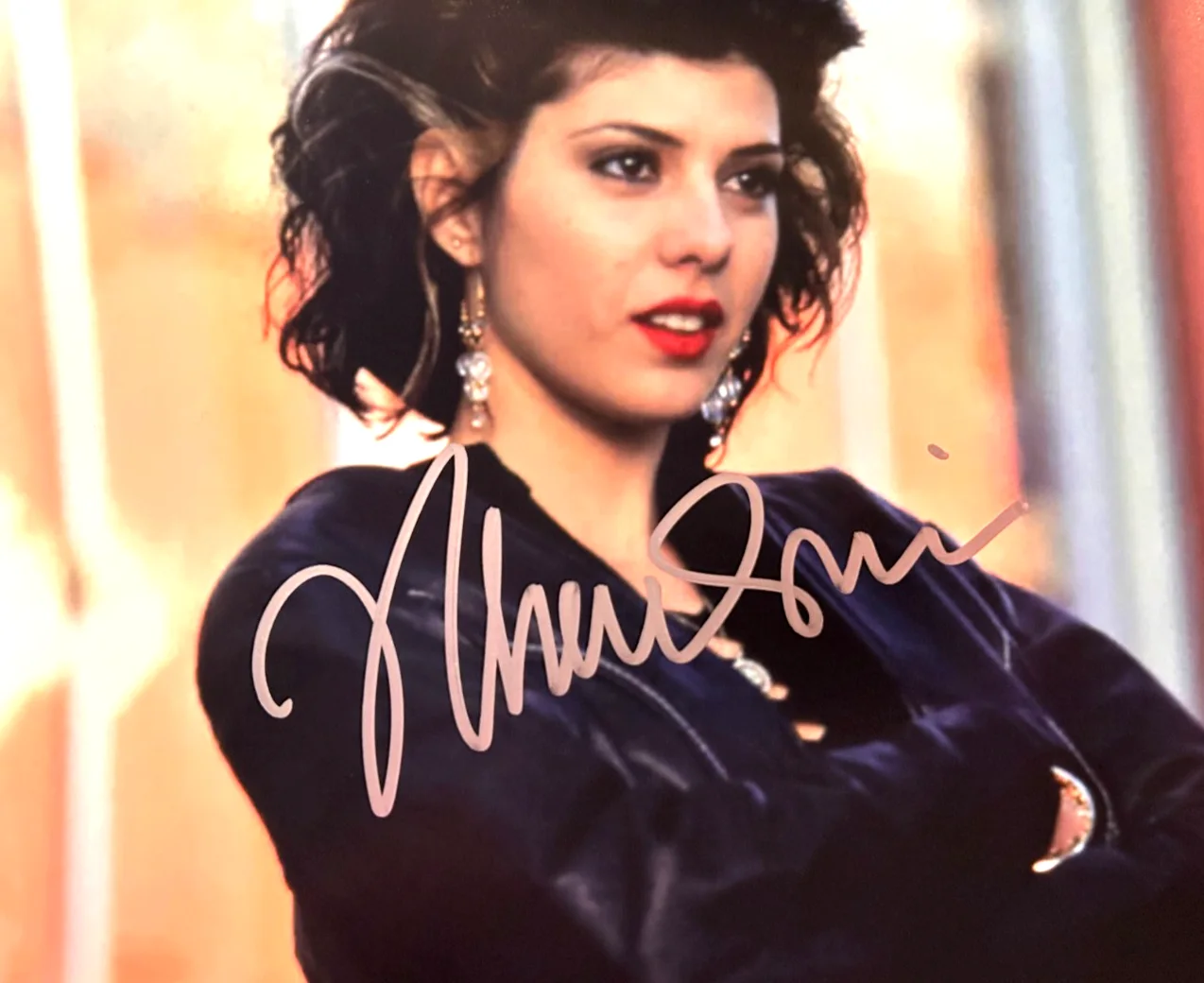 Marisa Tomei — Marisa Tomei Signed (MY COUSIN VINNY) 8x10" Authentic Original Autograph w/COA, изображение 5