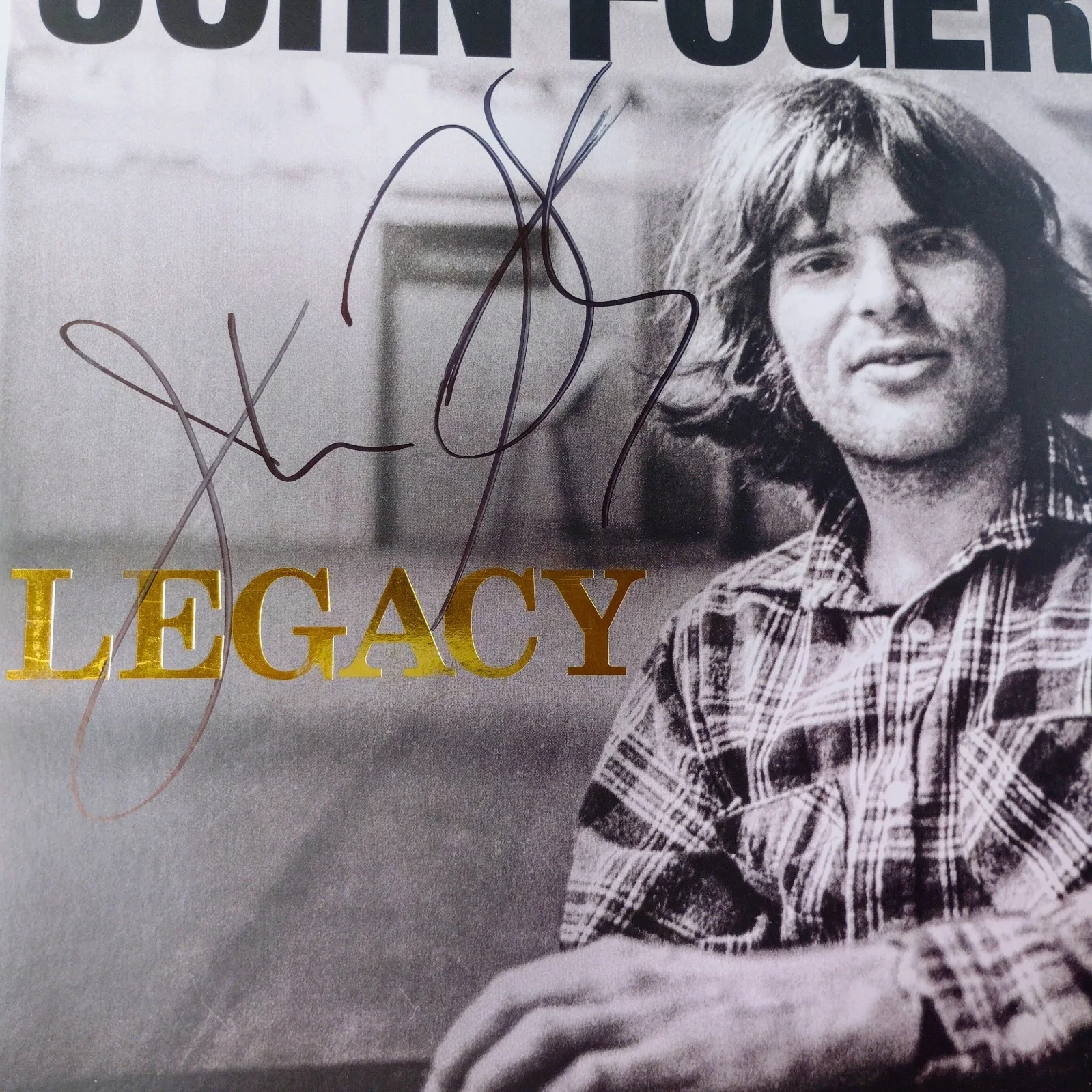 John Fogerty — John Fogerty Signed Legacy Creedence Clearwater Revival Vinyl Cover Beckett CCR, изображение 4
