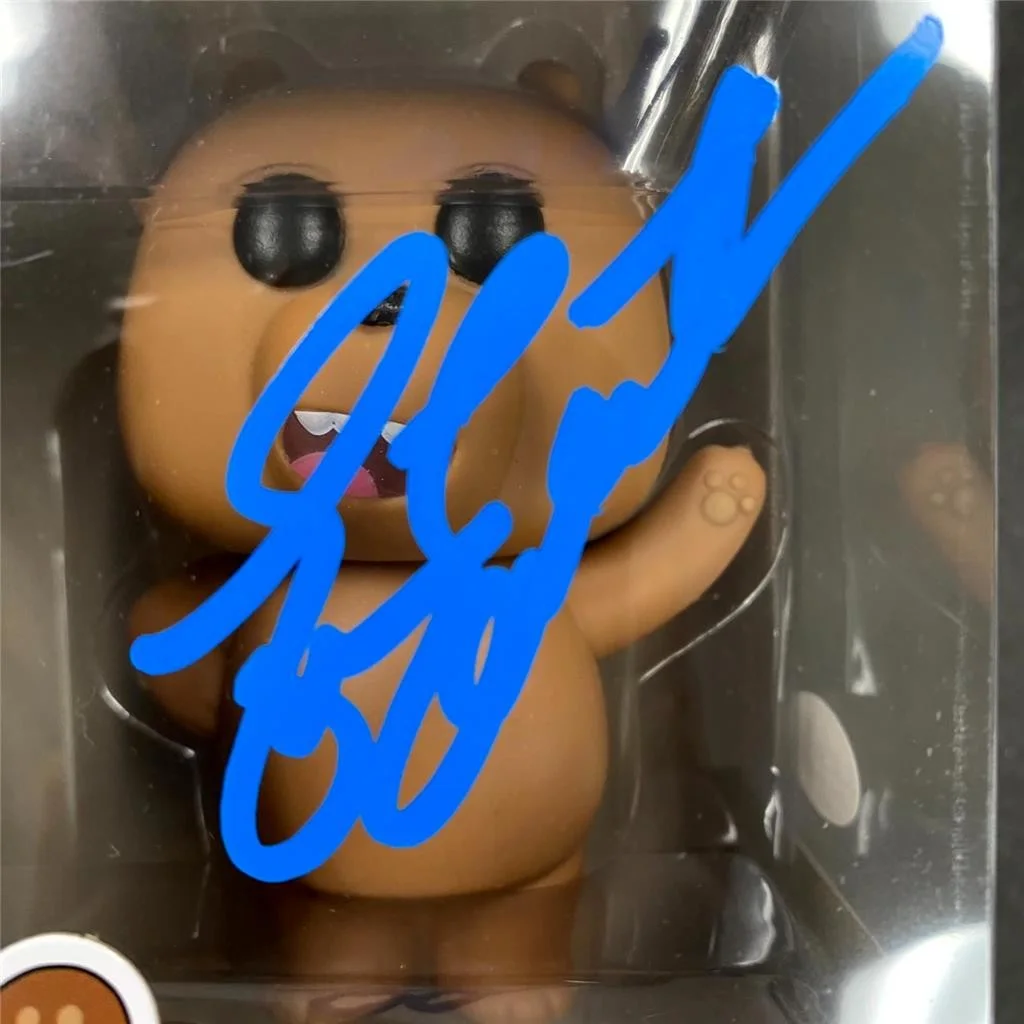 Eric Edelstein signed Grizz We Bare Bears Funko Pop #549 autograph (A) ~ JSA, image 2