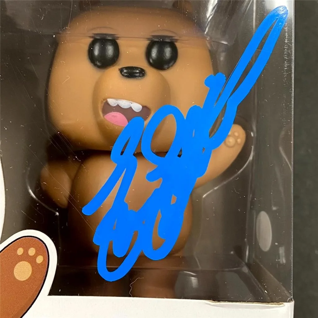 Eric Edelstein signed Grizz We Bare Bears Funko Pop #549 autograph (B) ~ JSA, image 2