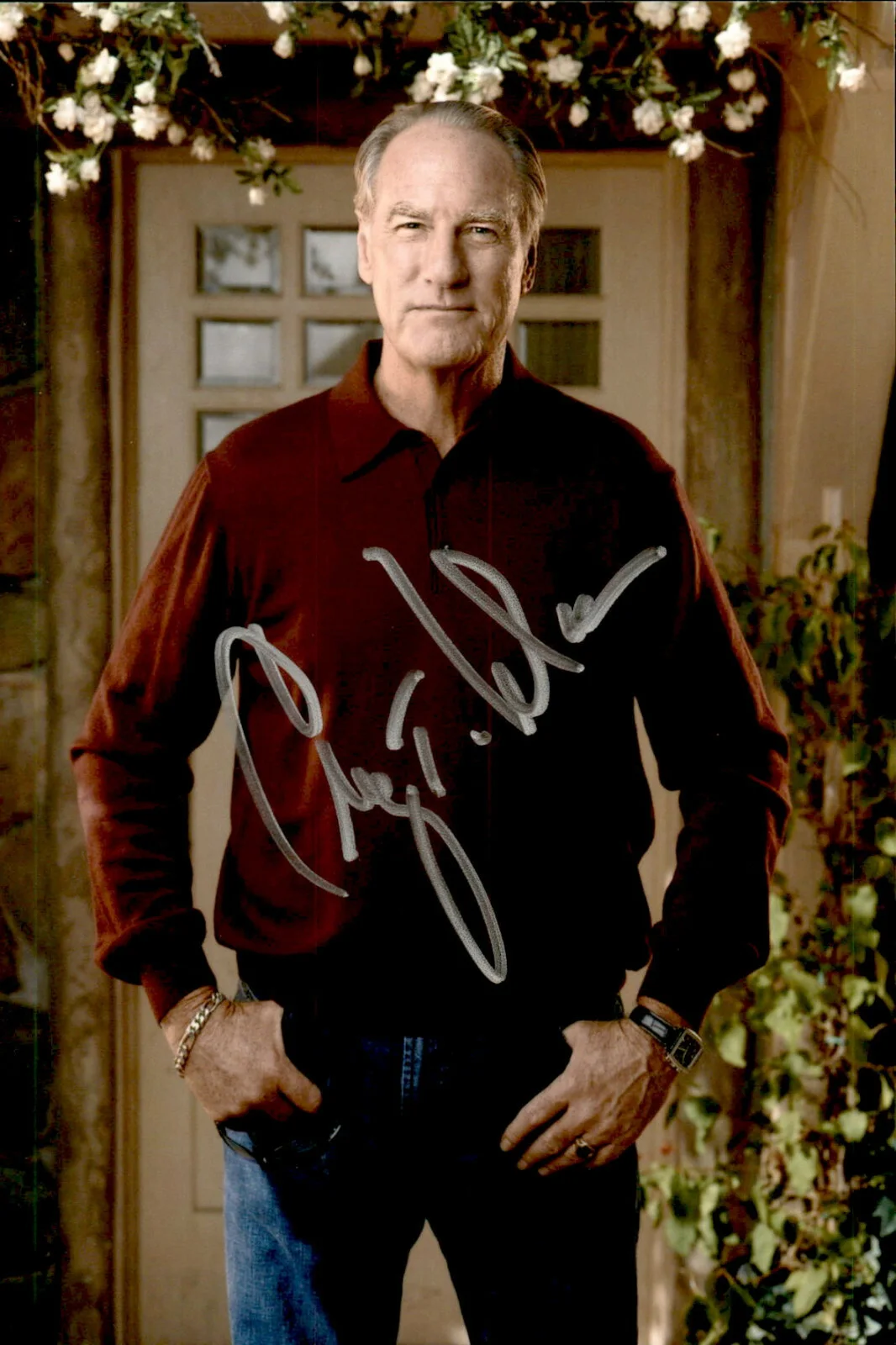 Craig T. Nelson — Craig T Nelson Signed Autographed 4x6 Photo Actor / The Incredibles / Coach #3