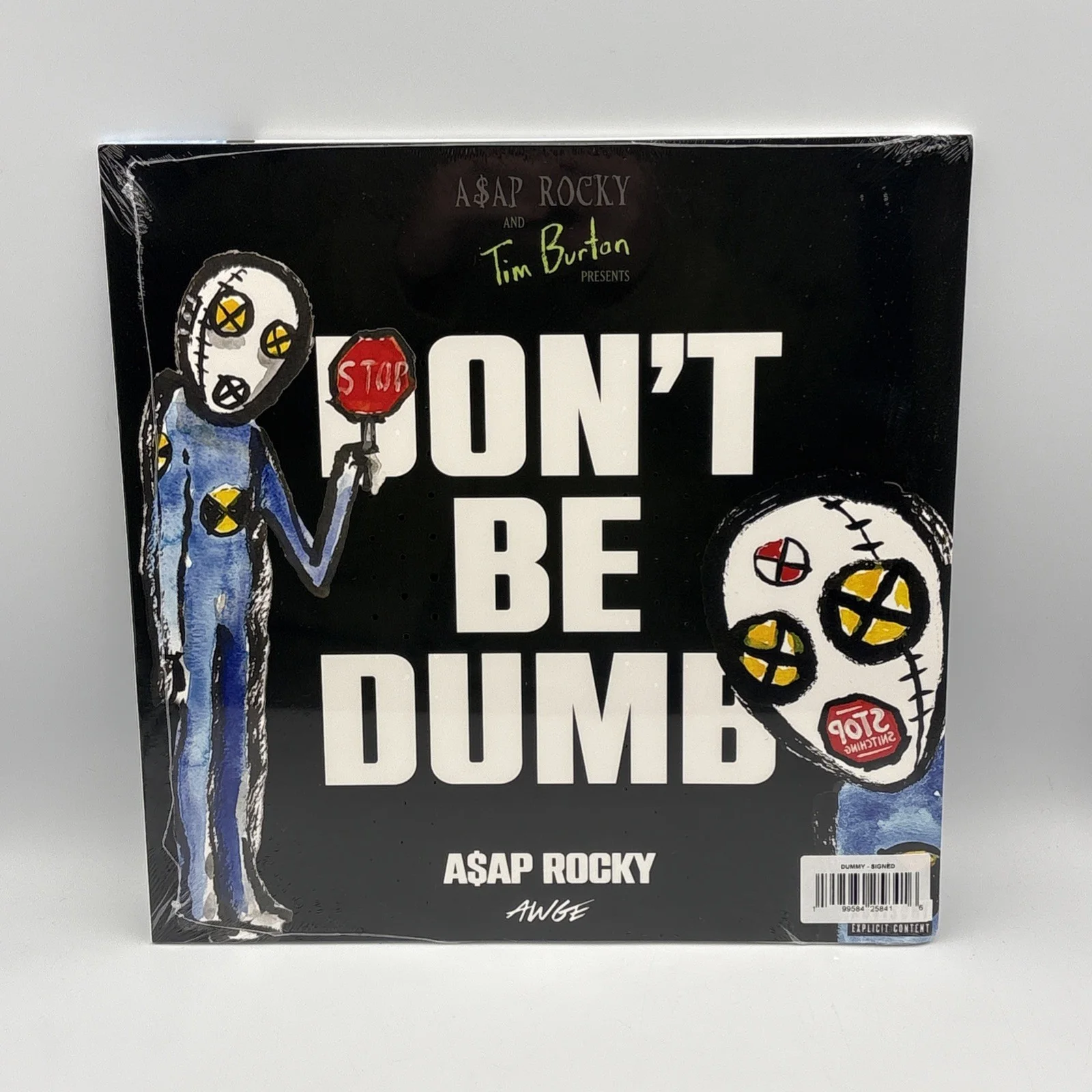 📀DUMMY SIGNED 2 DISC VINYL LP SIGNED INSERT BY A$AP ROCKY LIMITED ED Ships Now, image 2