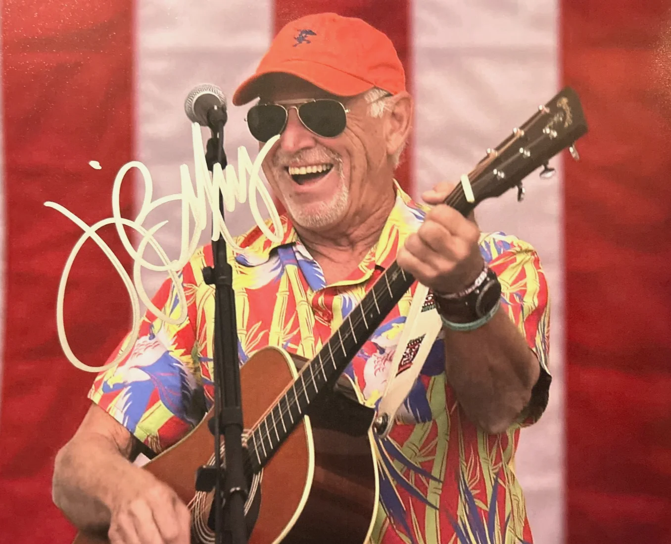 JIMMY BUFFETT Signed 8x10" Authentic Original Autograph GENUINE w/COA, image 3