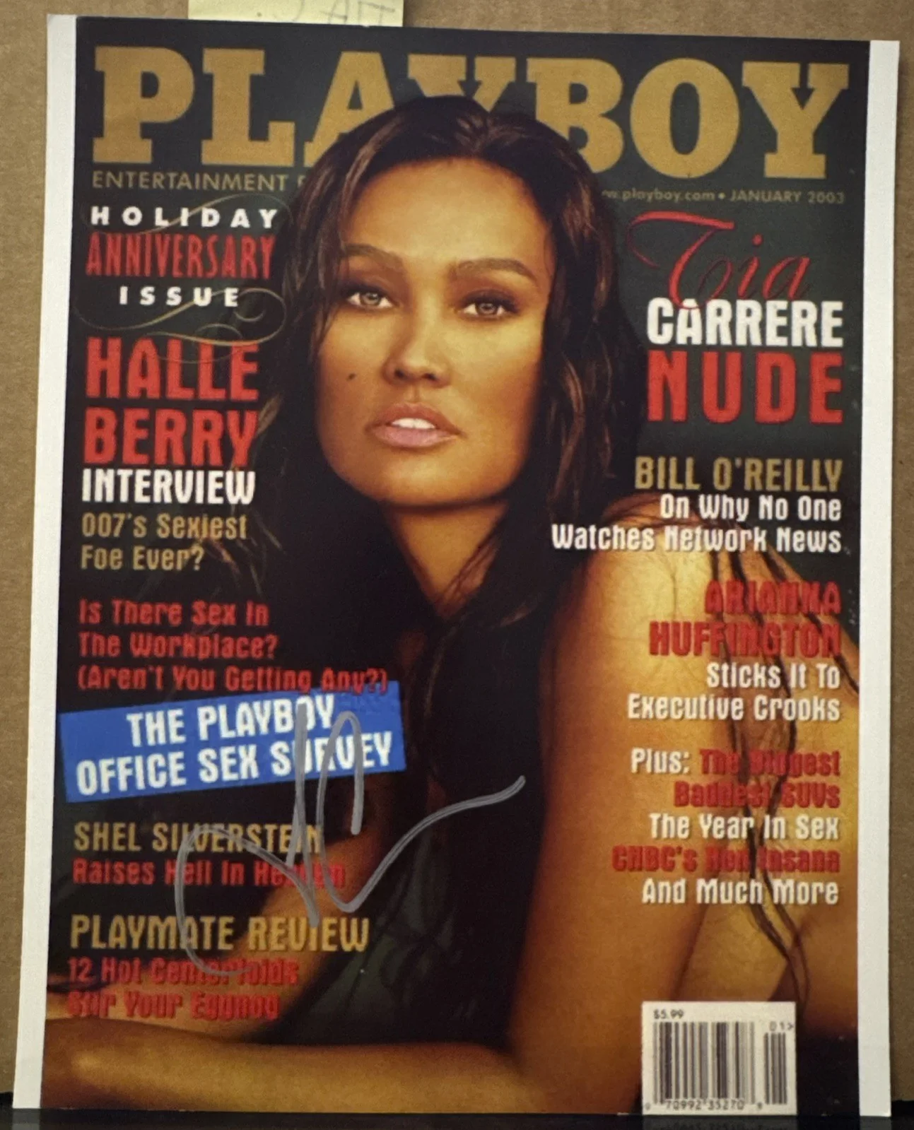 Tia Carrere — Tia Carrere Signed 8x10 Celebrity Cover Photo Autograph