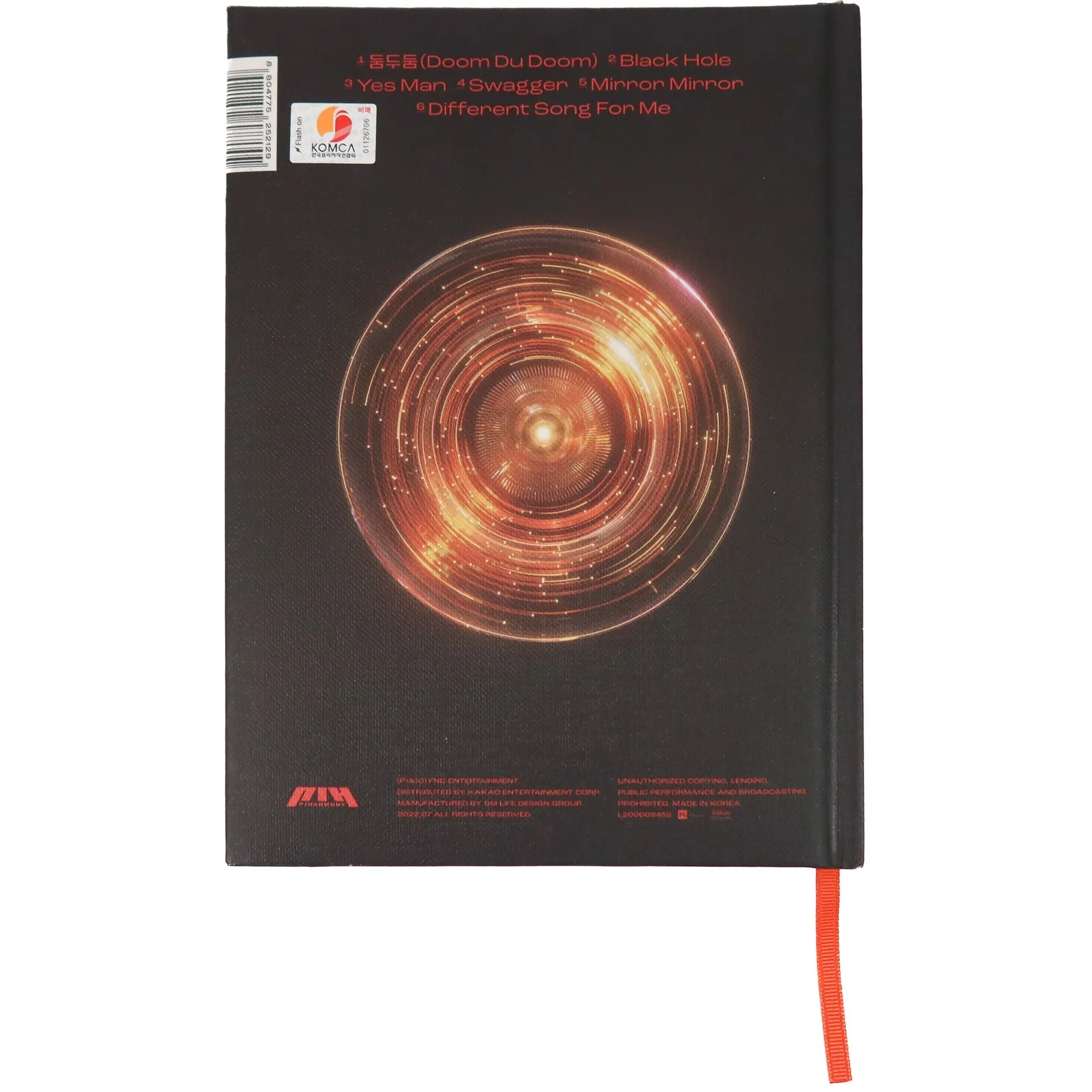 P1Harmony - Harmony: Zero In [Zero In Ver.] 4th Mini Album Signed CD Promo 2022, image 3