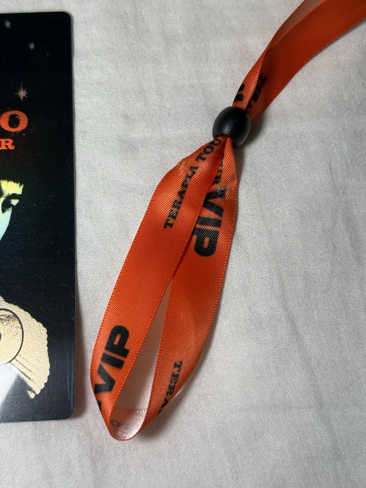 Ivan Cornejo Terapia Tour Signed VIP Pass with Orange VIP Wristband, image 3