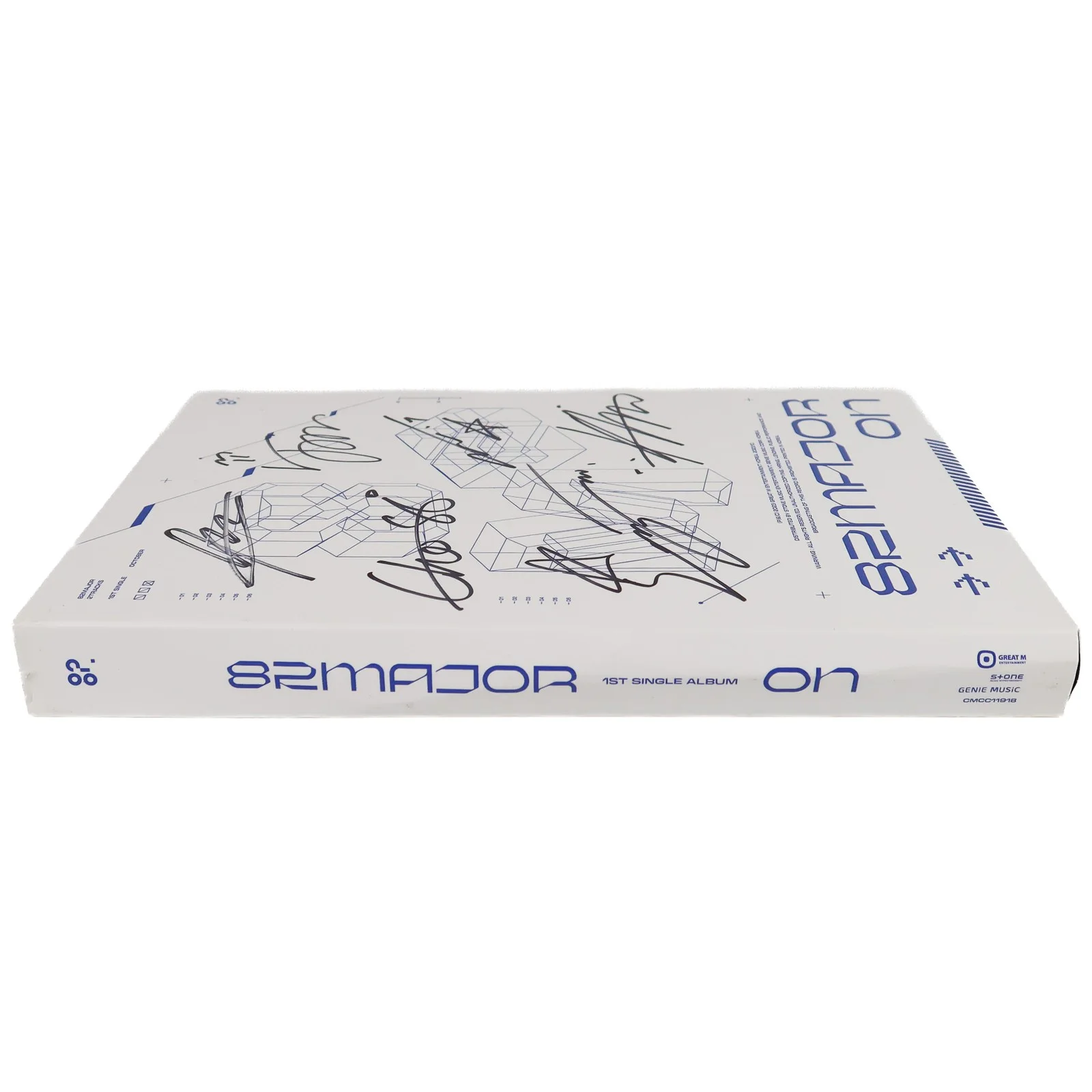 82Major - On 1st Single Album Signed Promo CD Album K-Pop 2023, image 4