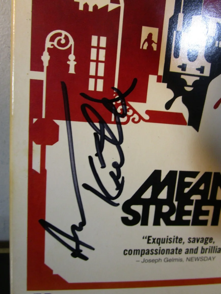harvey keitel — harvey keitel signed autographed mean streets dvd, image 2
