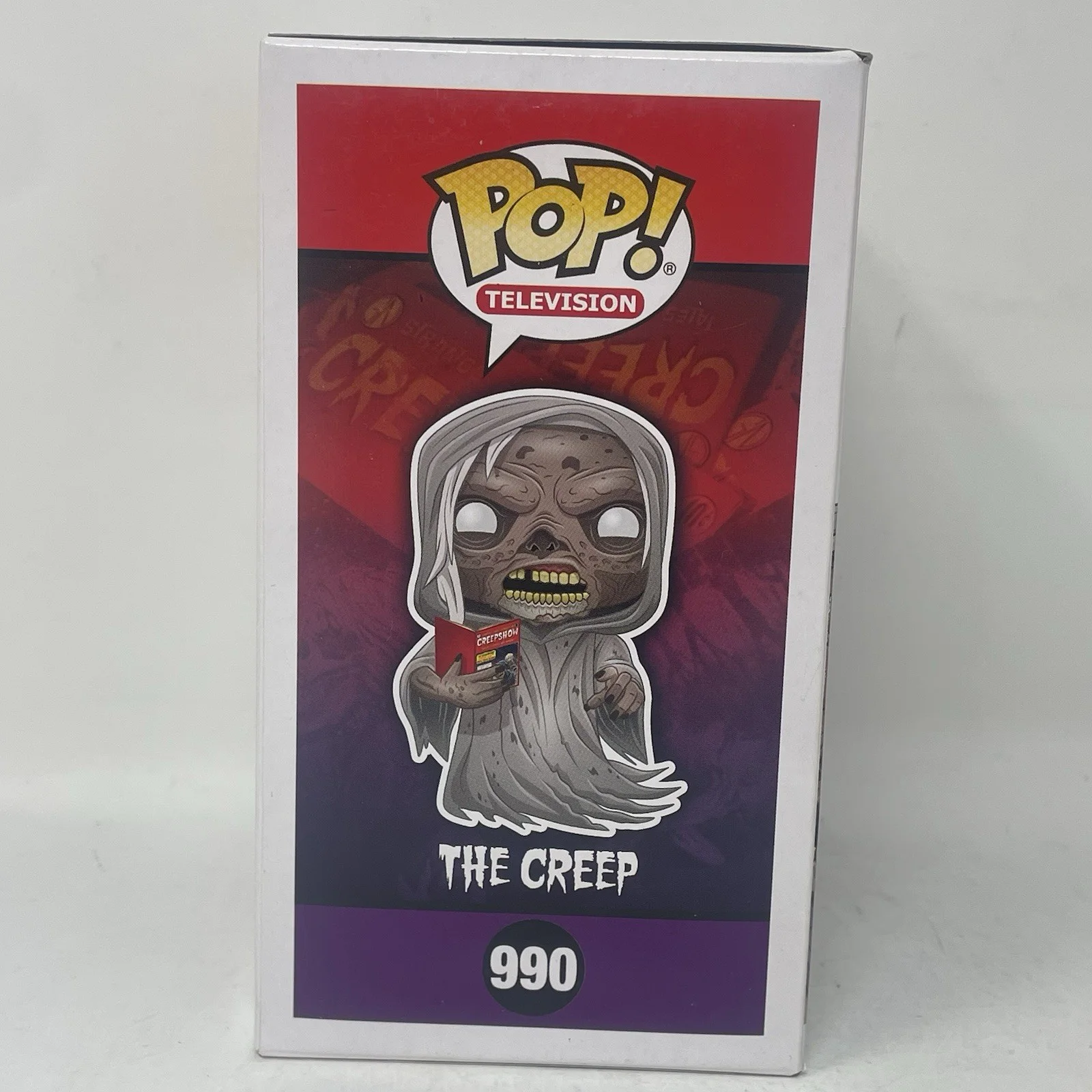 Tom Atkins — Tom Atkins SIGNED Creepshow GITD Funko Pop Figure JSA COA, image 3