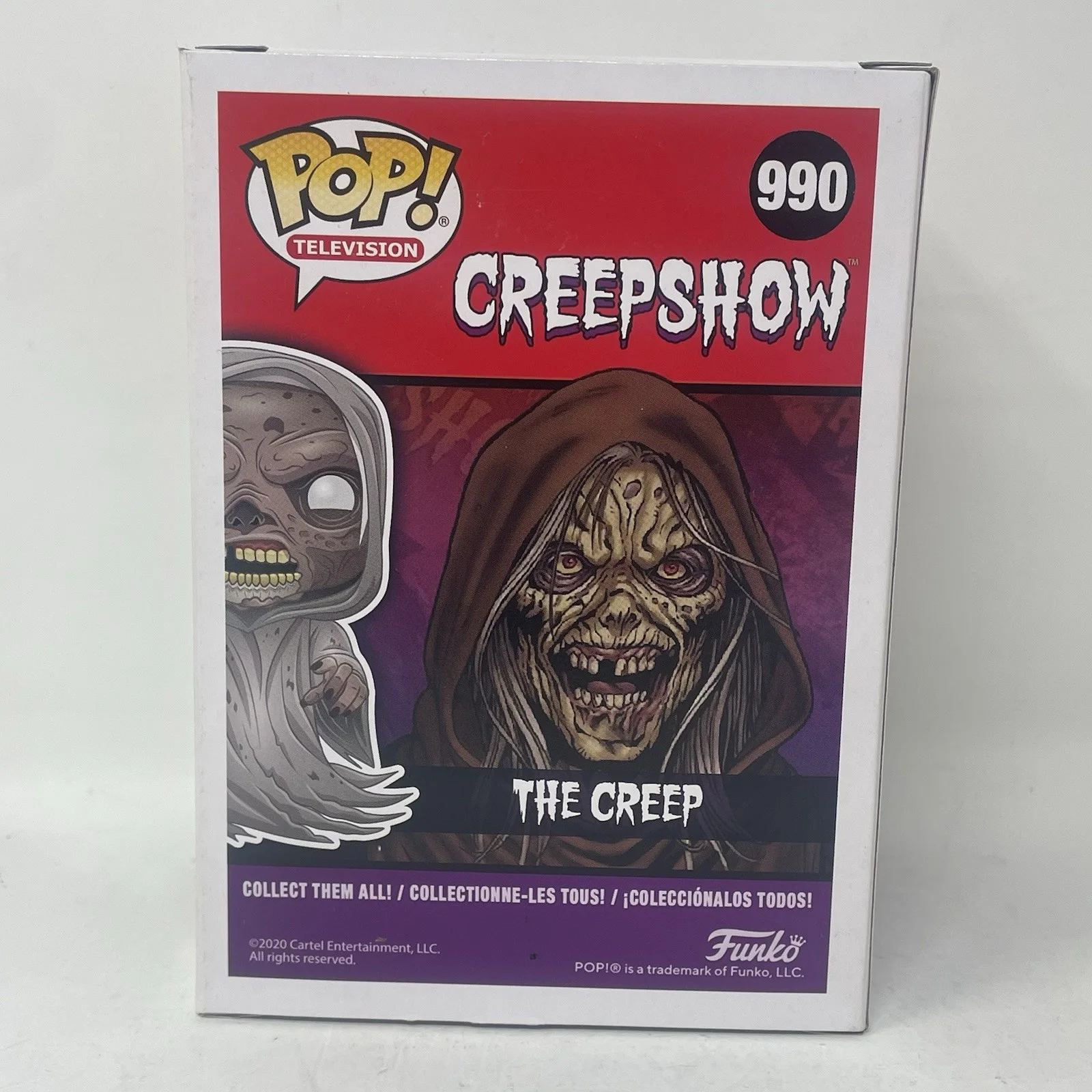 Tom Atkins — Tom Atkins SIGNED Creepshow GITD Funko Pop Figure JSA COA, image 4