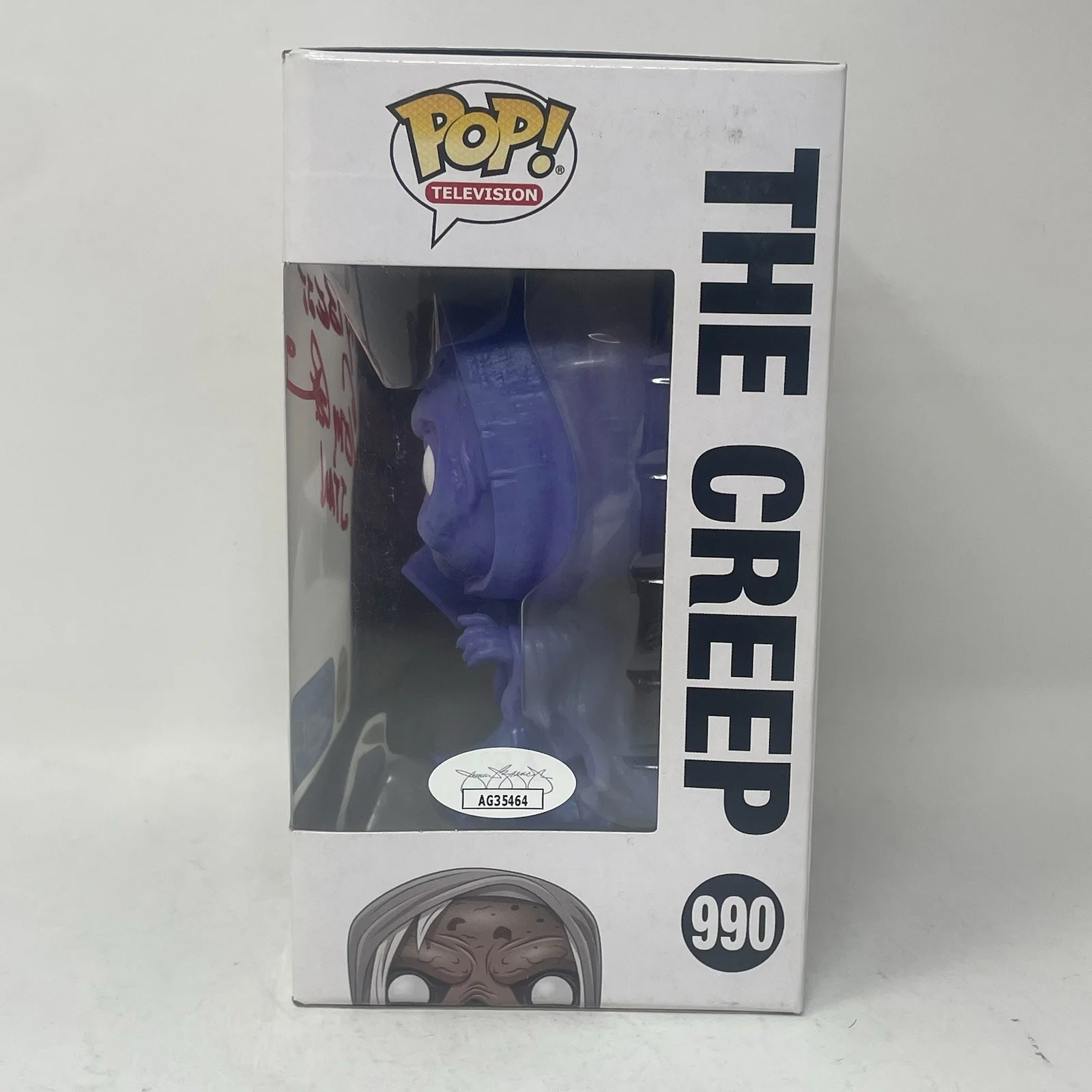 Tom Atkins — Tom Atkins SIGNED Creepshow GITD Funko Pop Figure JSA COA, image 5