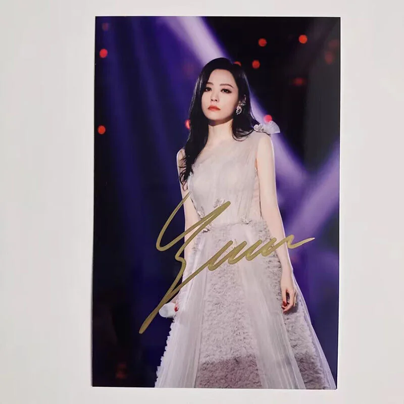 New JANE ZHANG Autographed Signed Photo Autographs COLLECTION 张靓颖, изображение 3